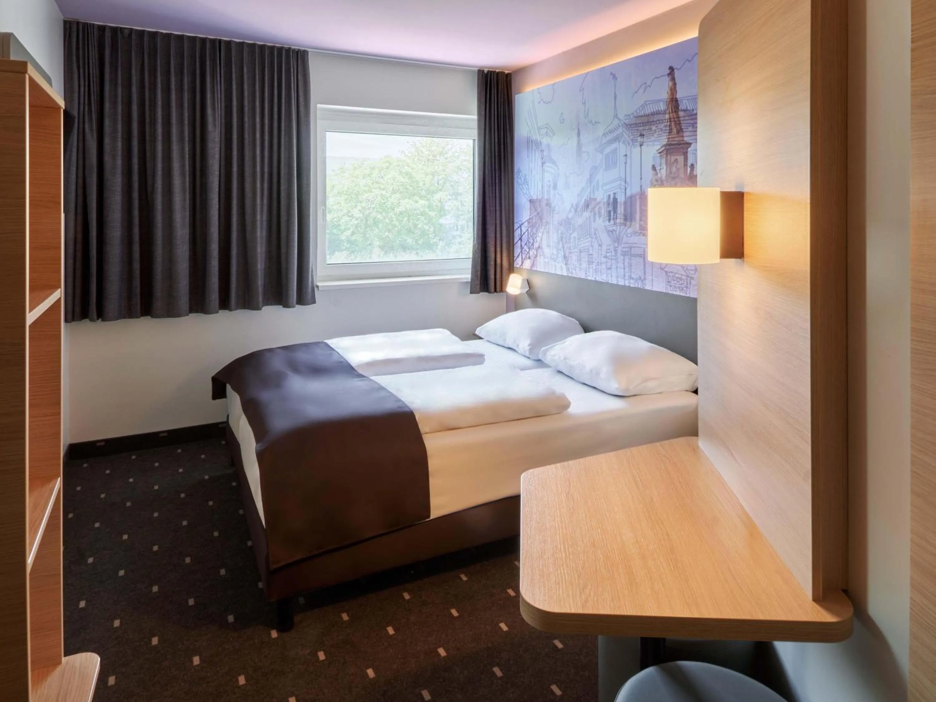 Bed in B&B Hotel Heidelberg