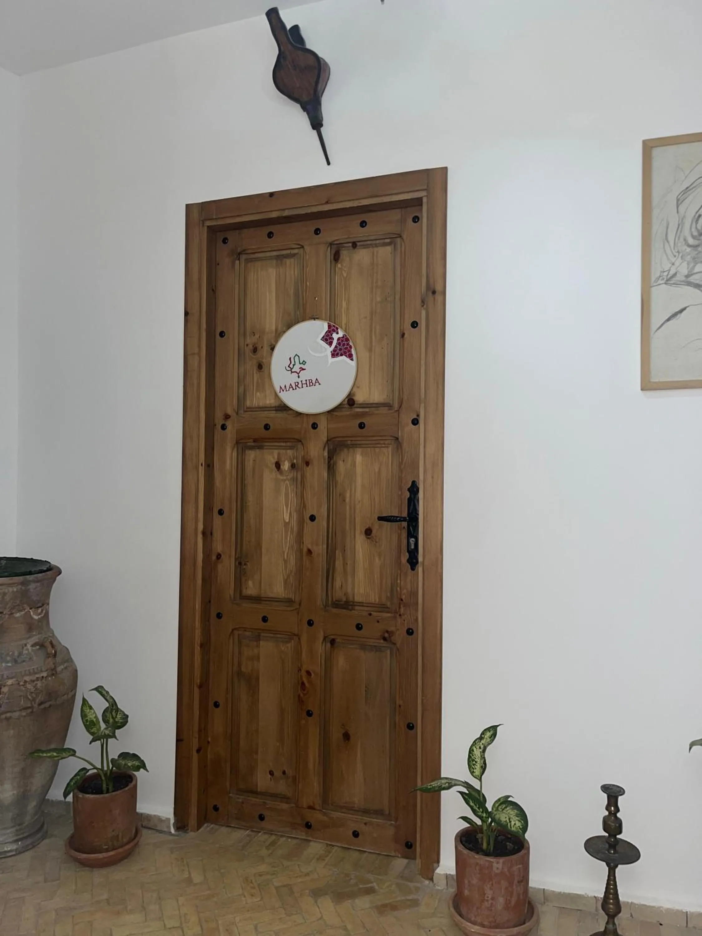 Decorative detail in Dar Rif Kebdani