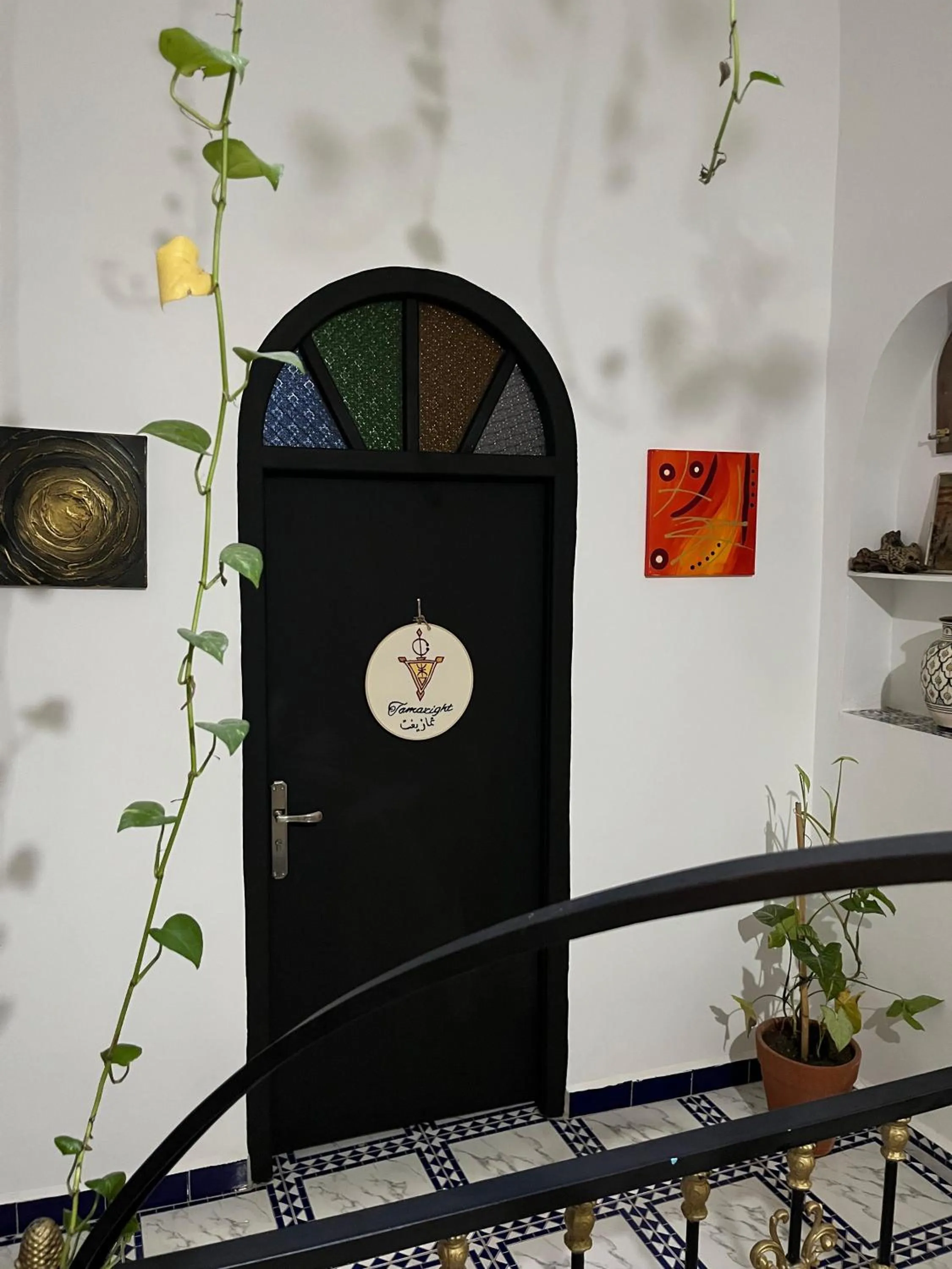 Decorative detail in Dar Rif Kebdani