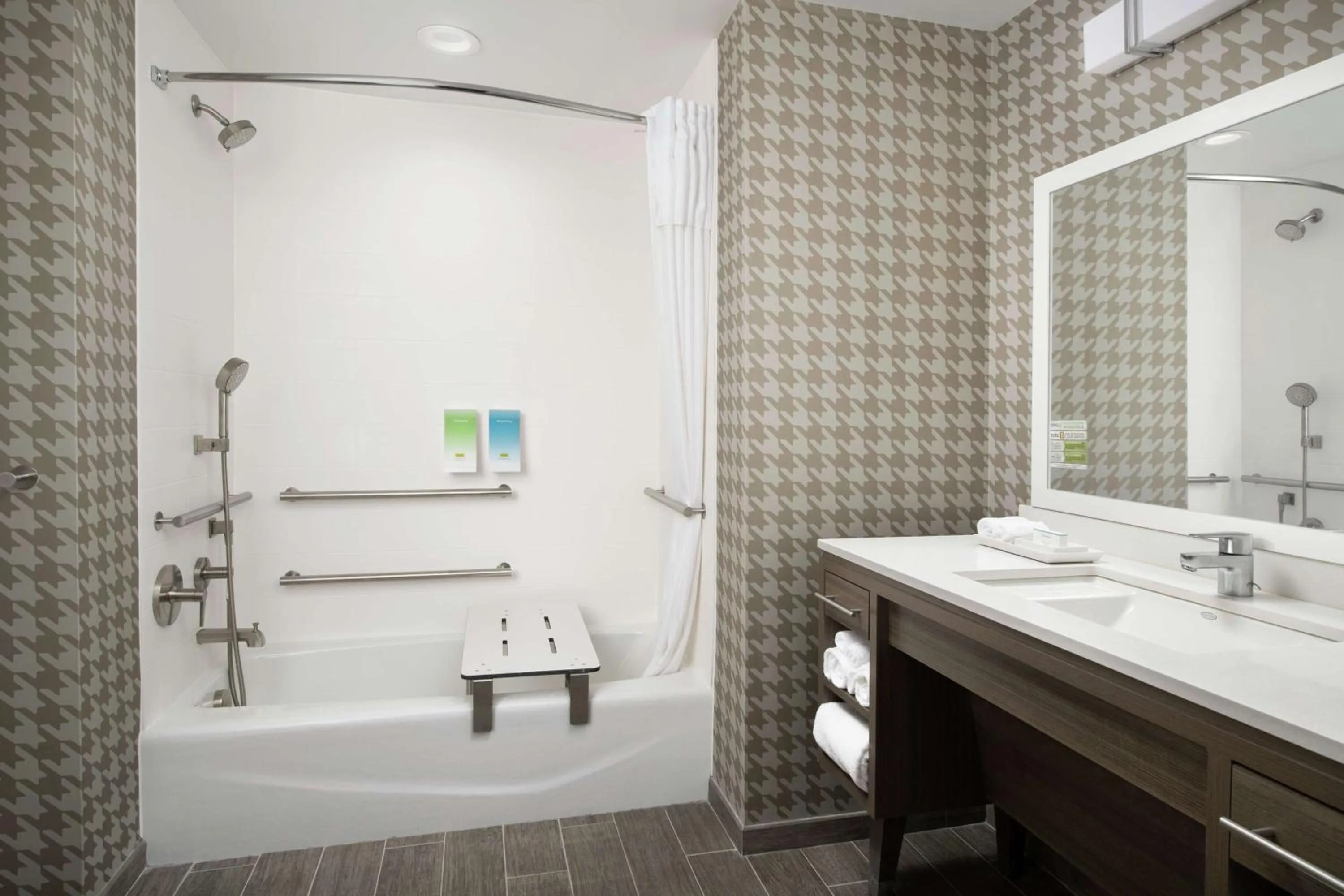 Bathroom in Home2 Suites By Hilton Asheville Biltmore Village