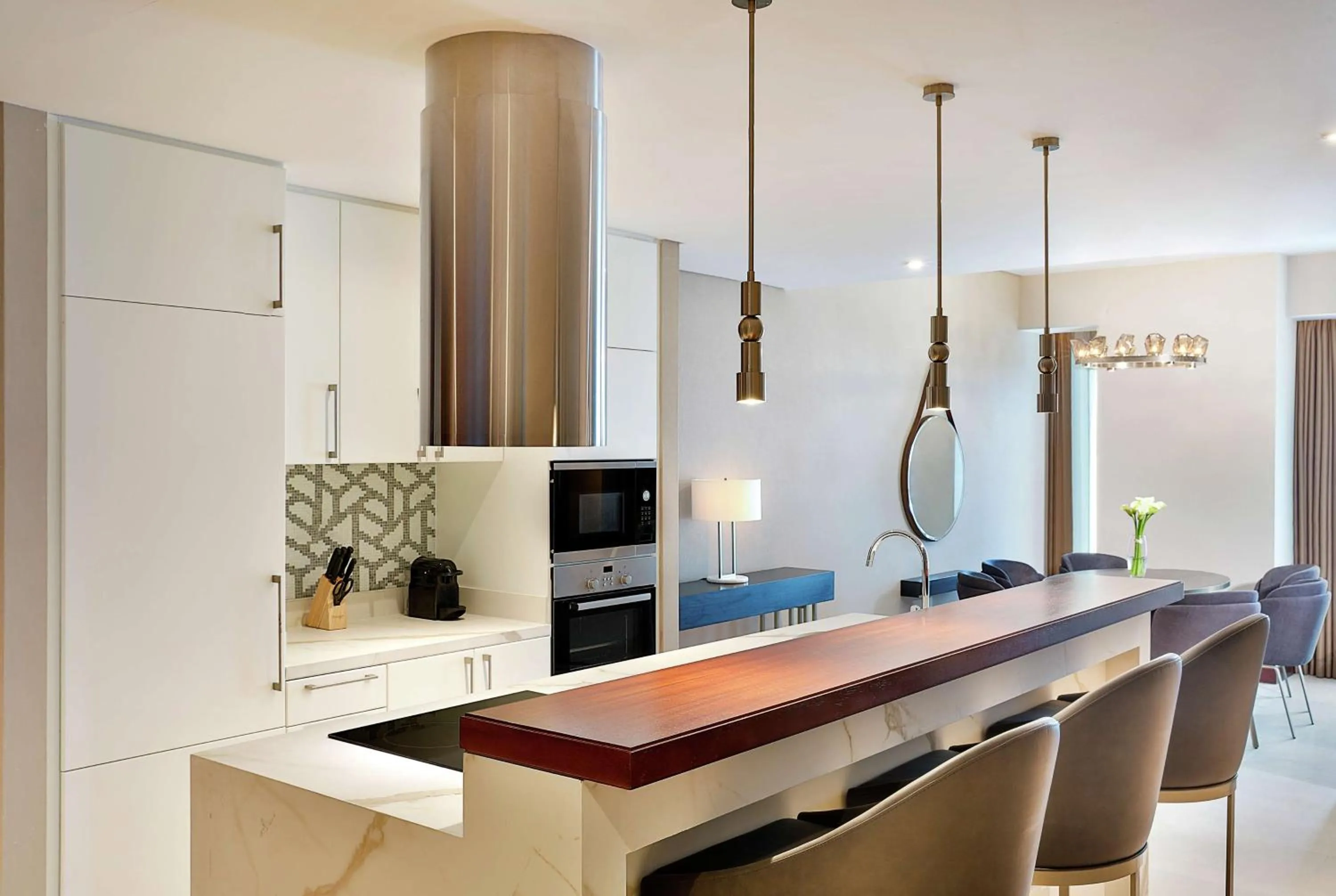 Kitchen or kitchenette in Hilton Doha The Pearl