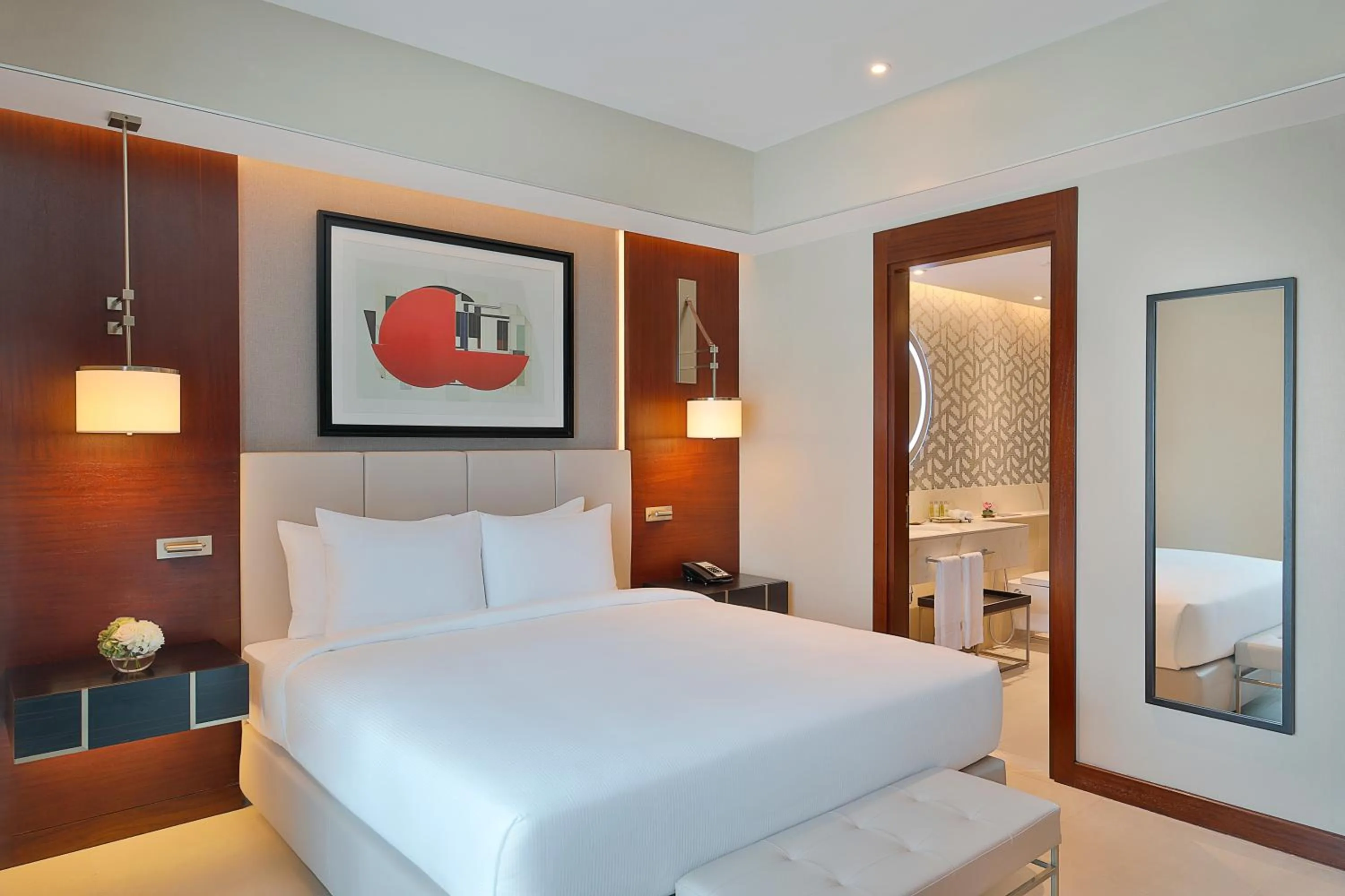 Bed in Hilton Doha The Pearl