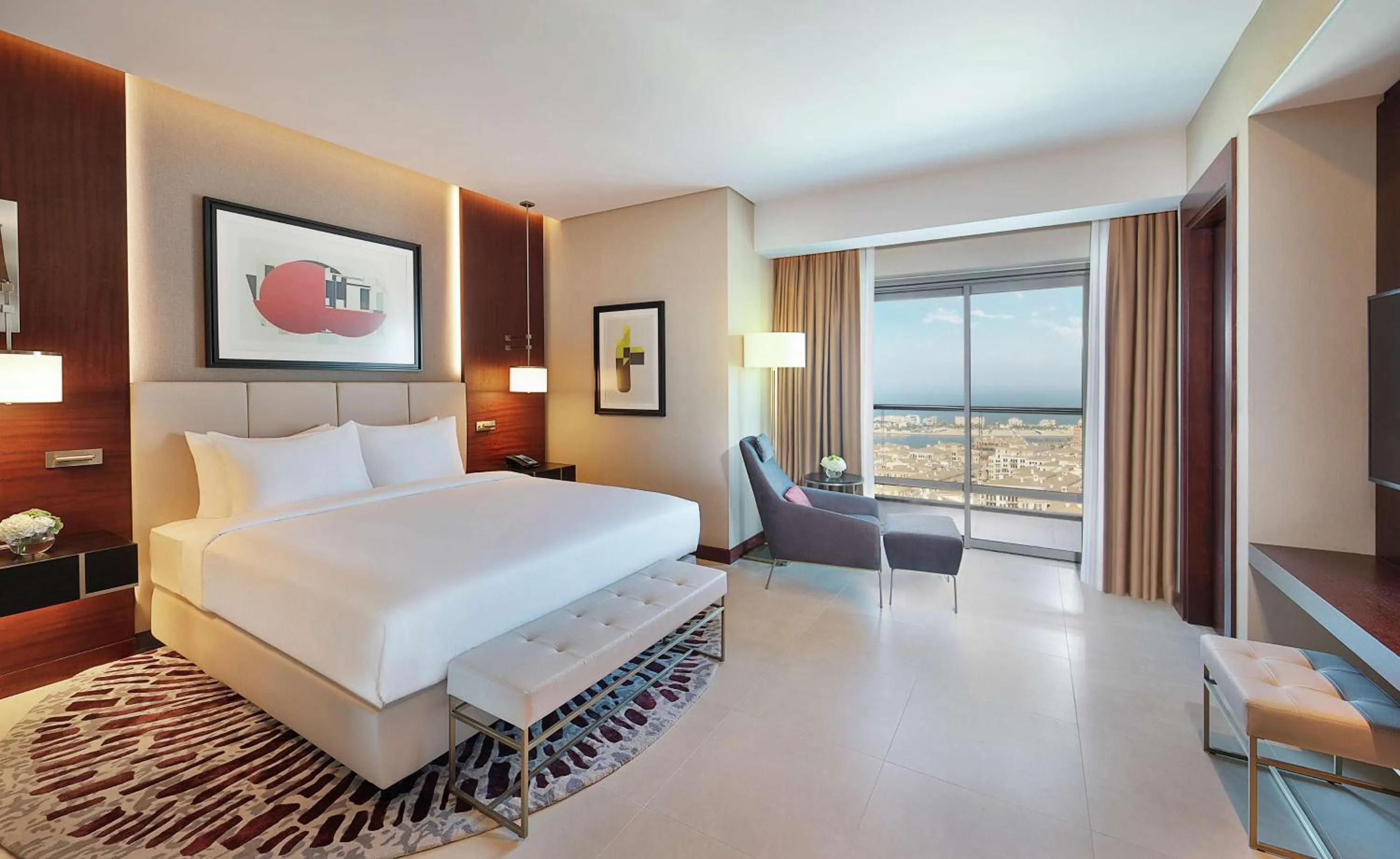 Bed in Hilton Doha The Pearl