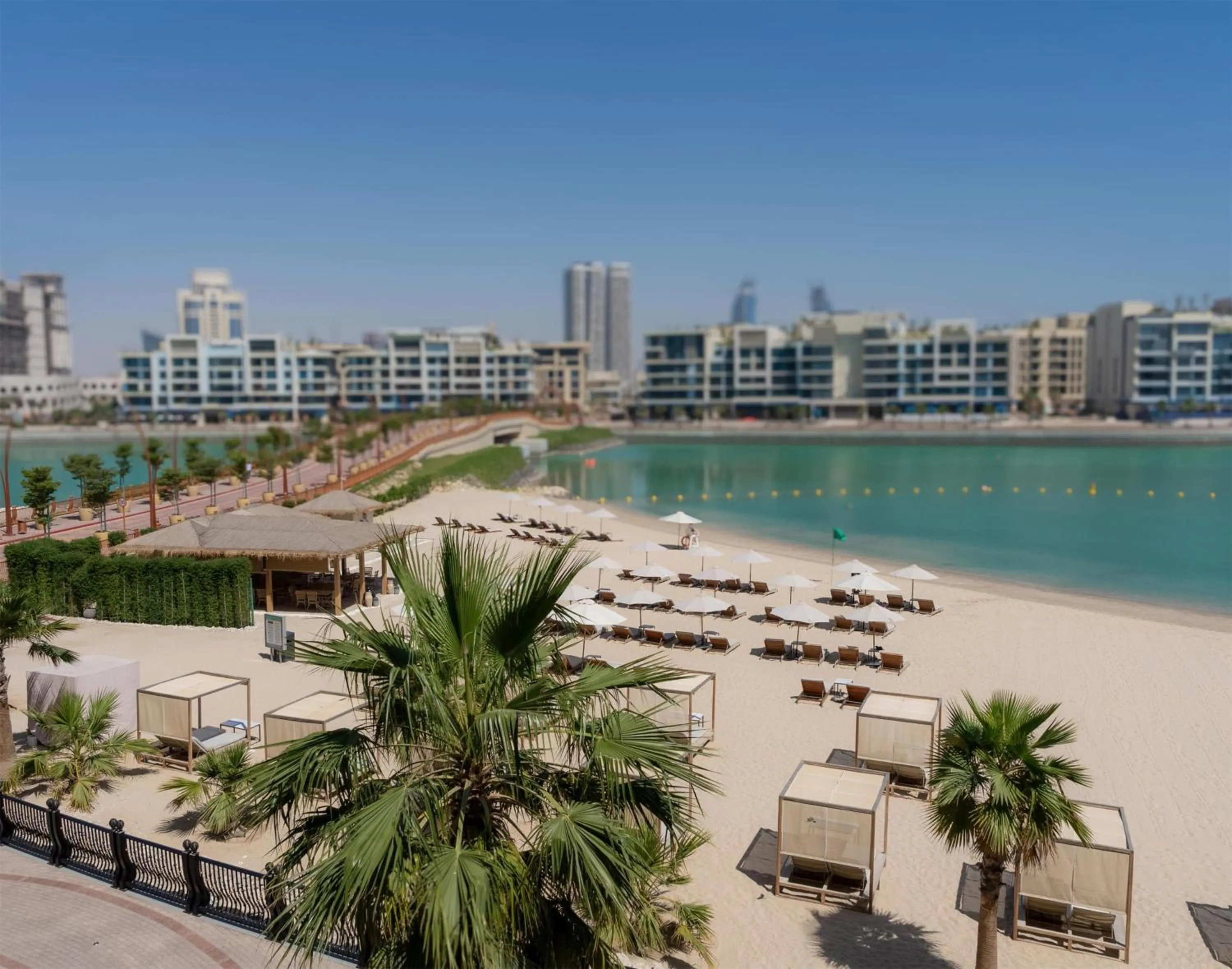 Beach in Hilton Doha The Pearl