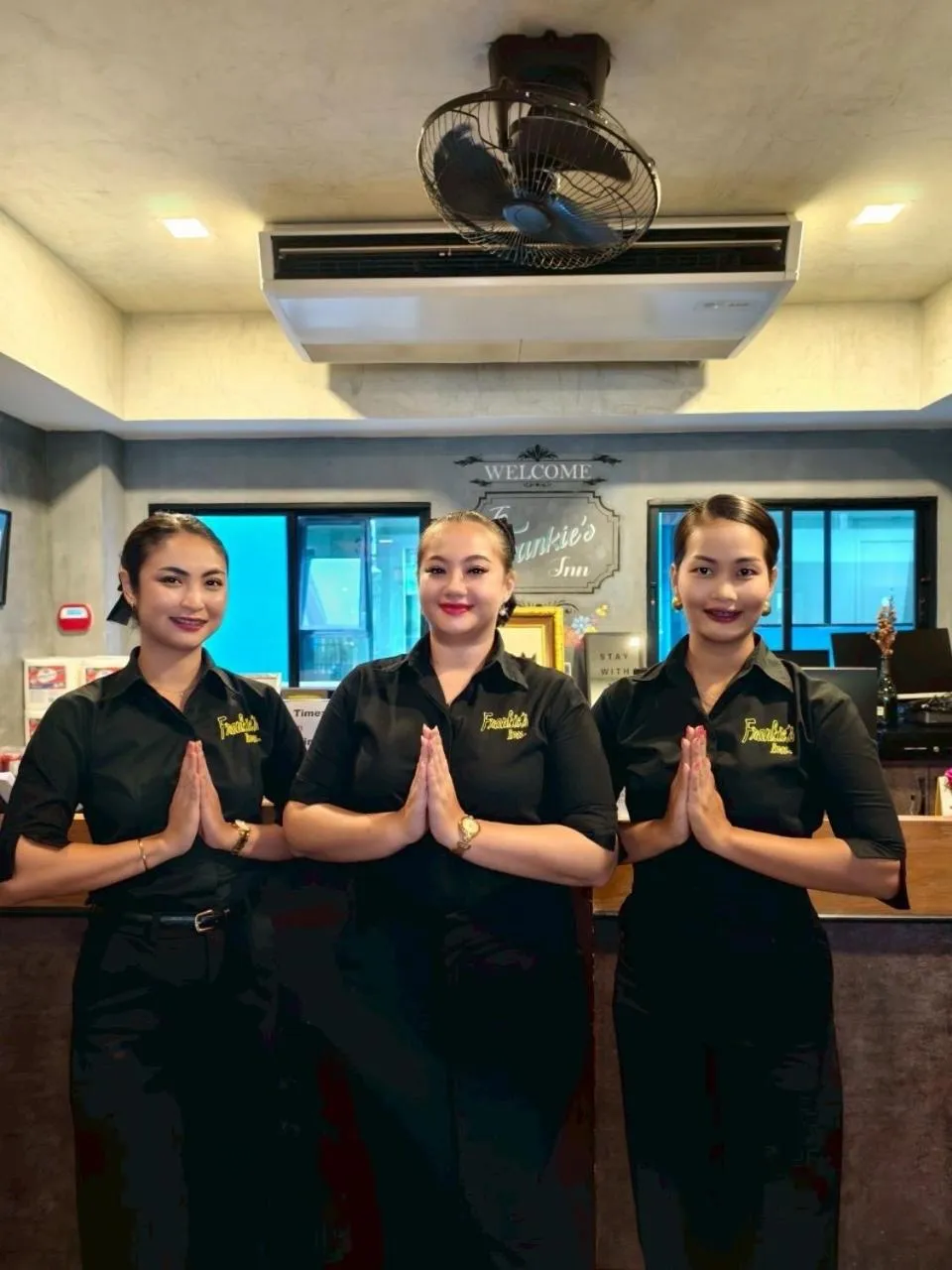 Staff in Frankie's Inn