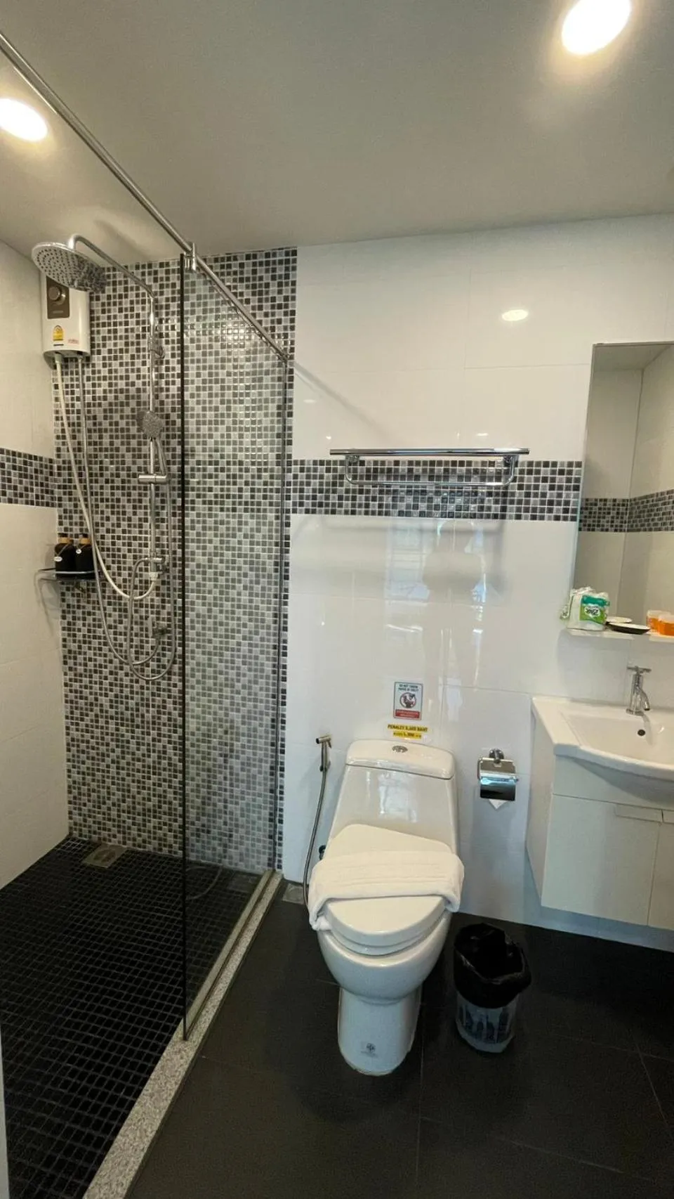 Toilet in Frankie's Inn