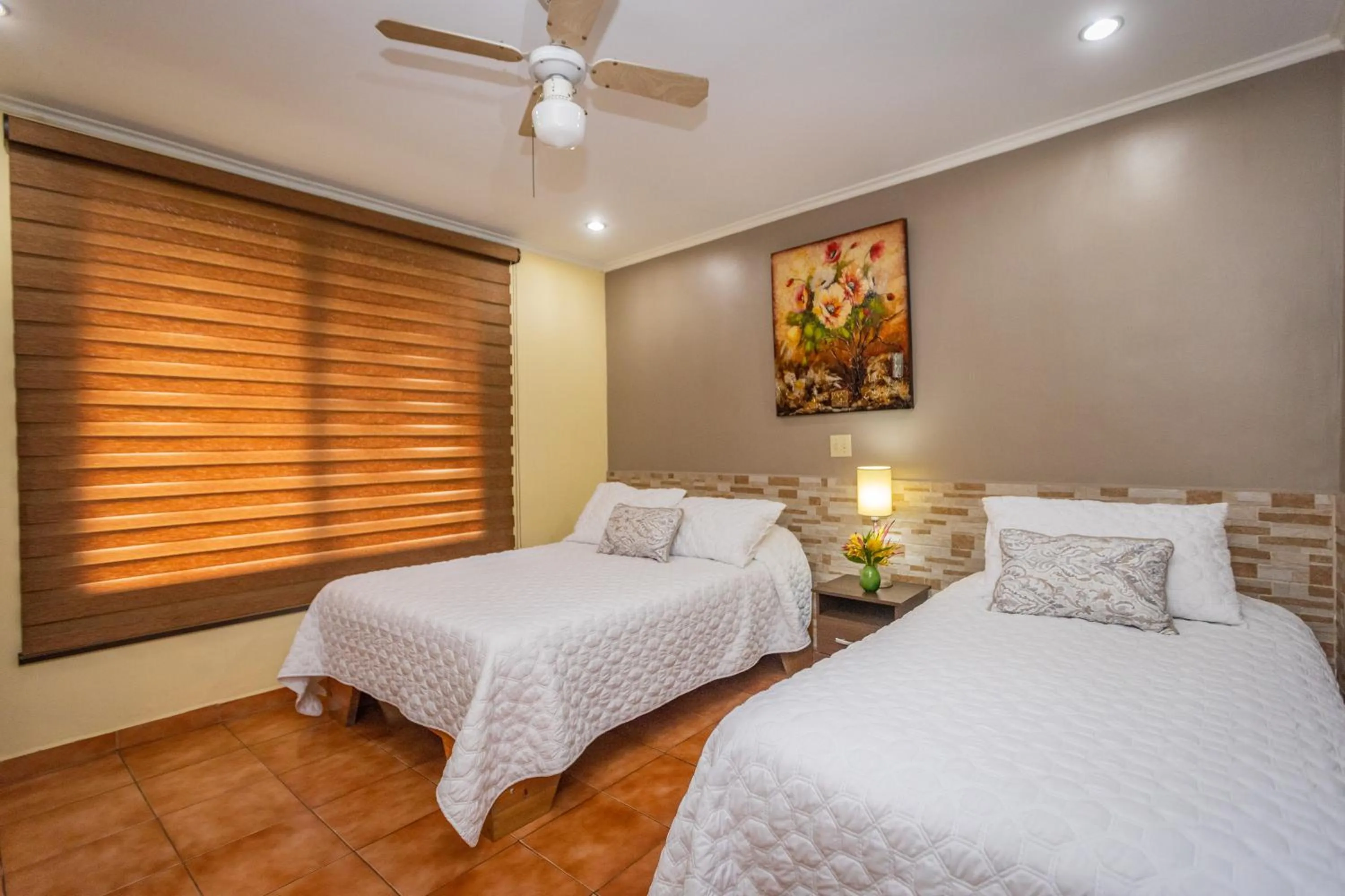 Bed in El Oasis Hotel y Restaurante