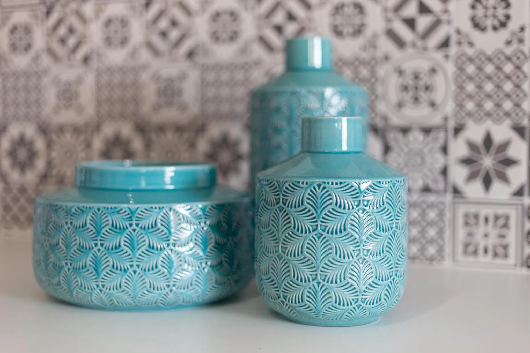 Decorative detail in Quinta Da Estrada Winery Douro Valley