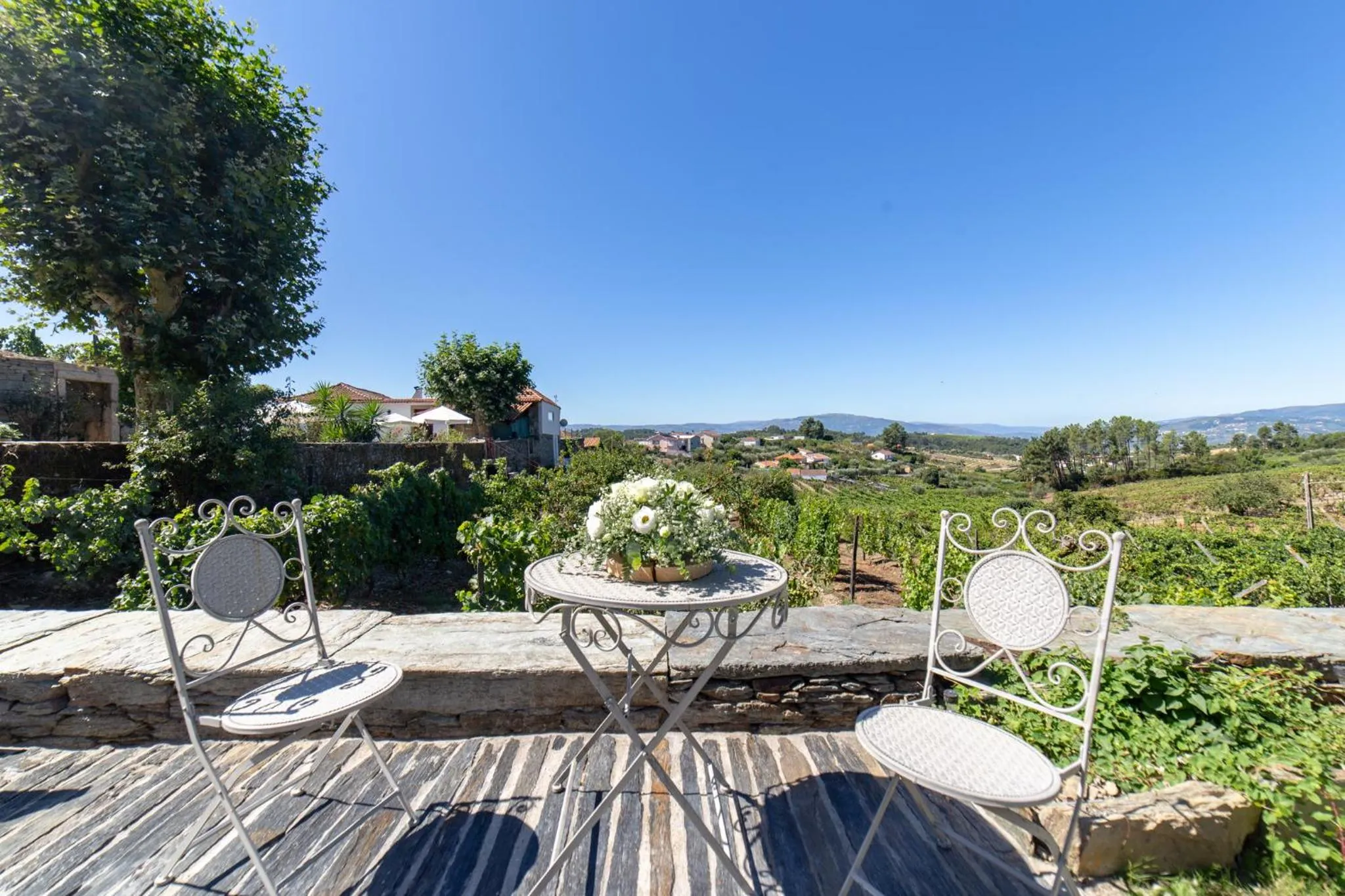 Swimming pool in Quinta Da Estrada Winery Douro Valley