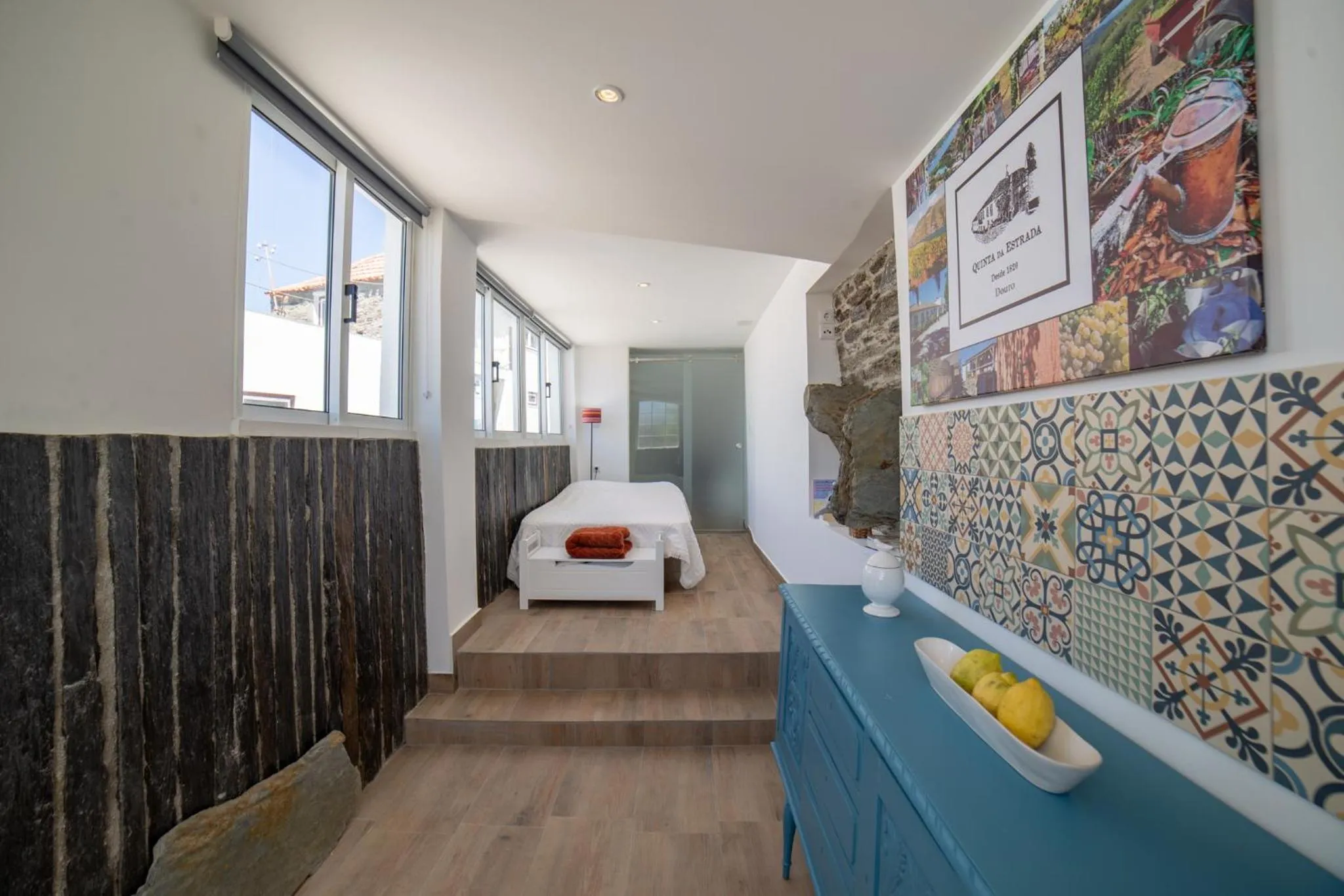 Bed in Quinta Da Estrada Winery Douro Valley
