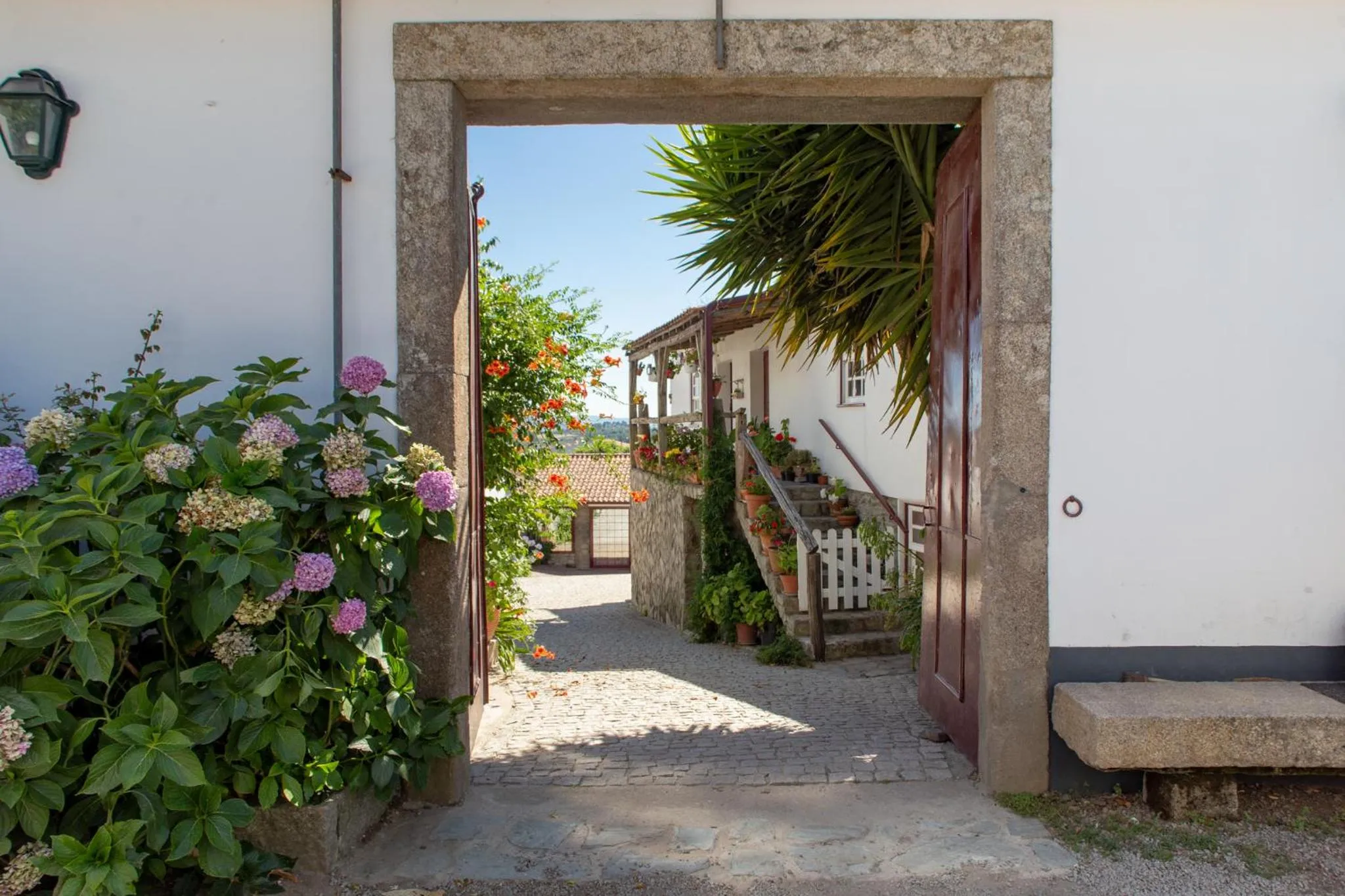 Facade/entrance in Quinta Da Estrada Winery Douro Valley