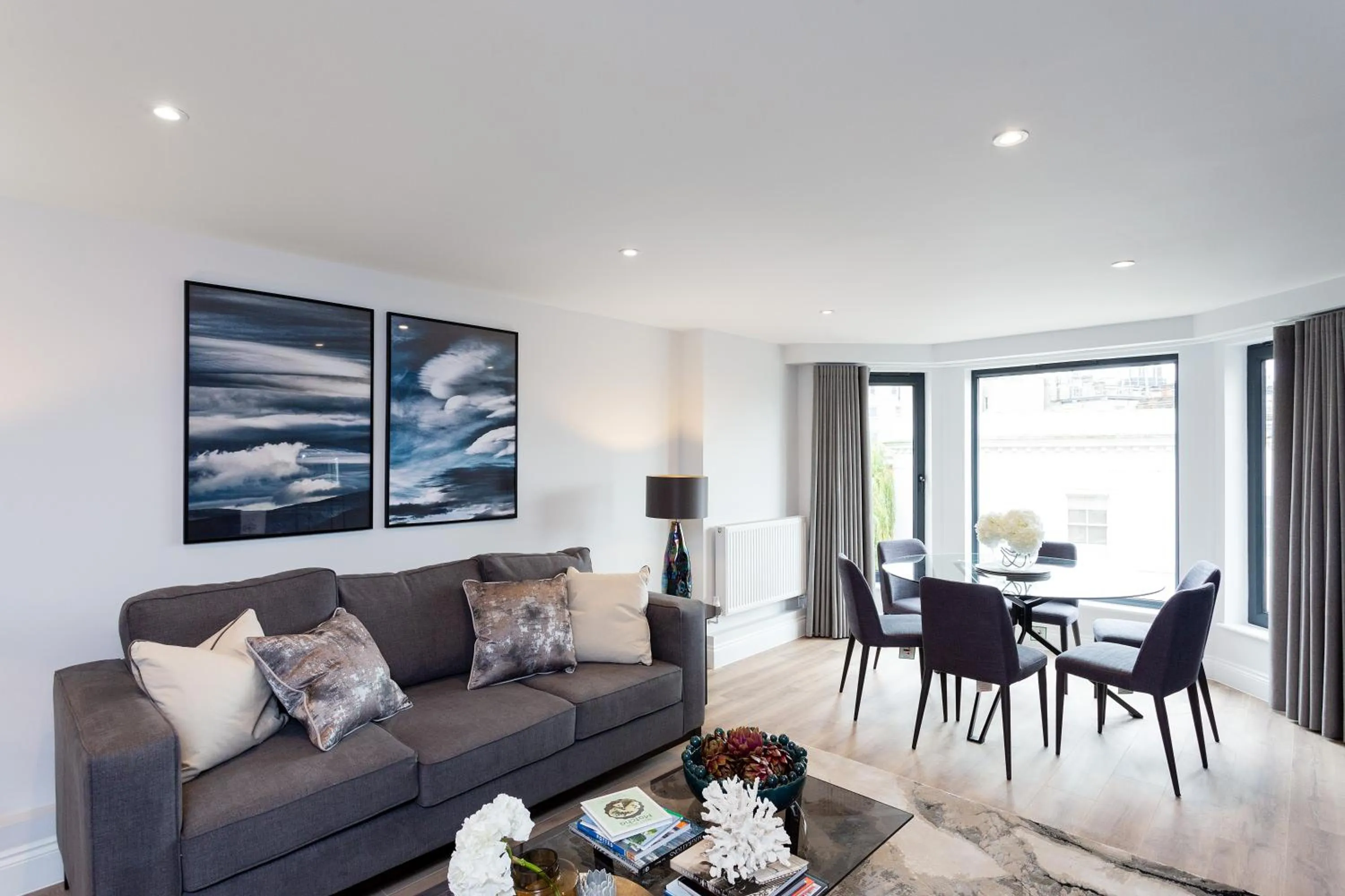 Seating area in The Carlyle by Nestor