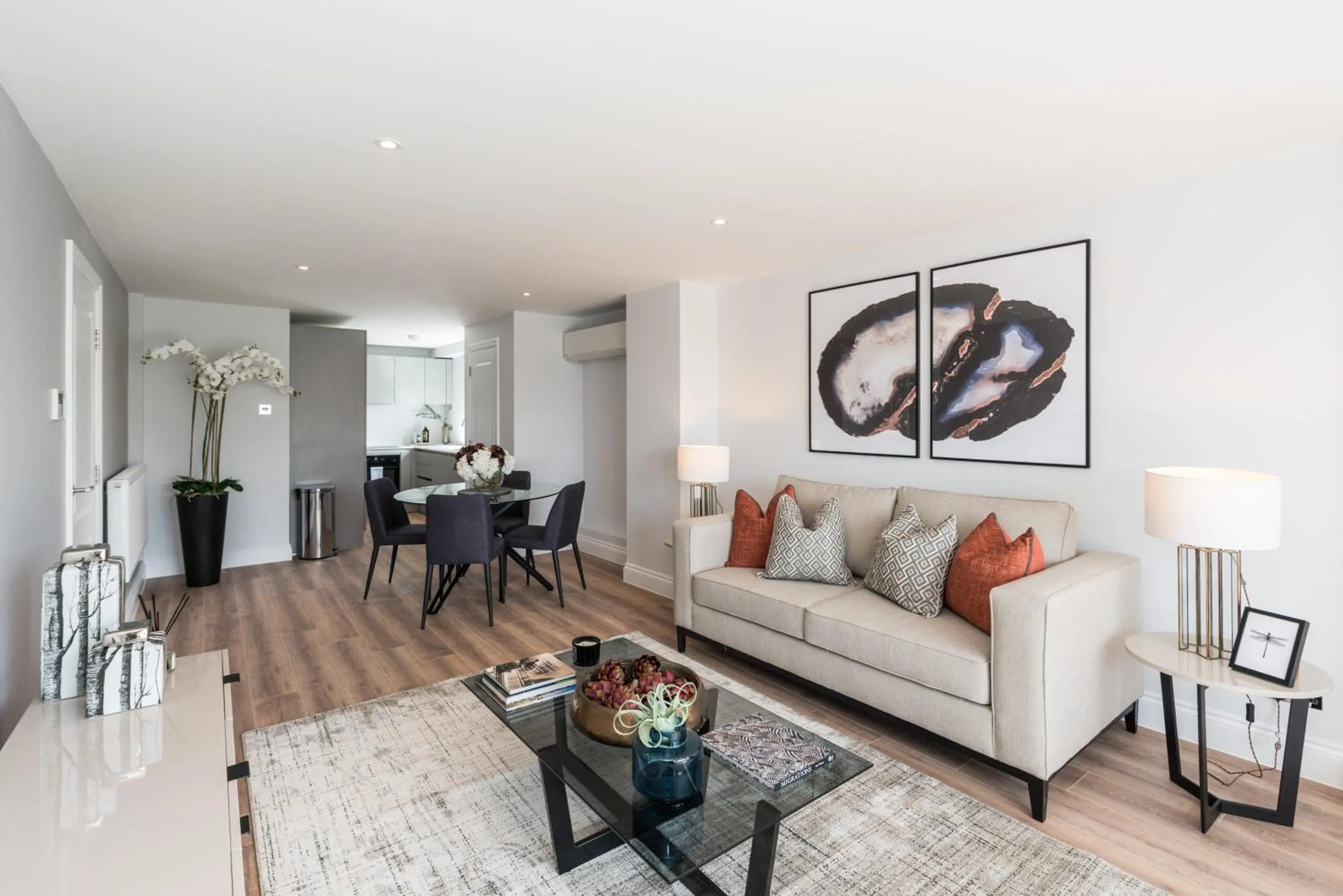 Living room in The Carlyle by Nestor