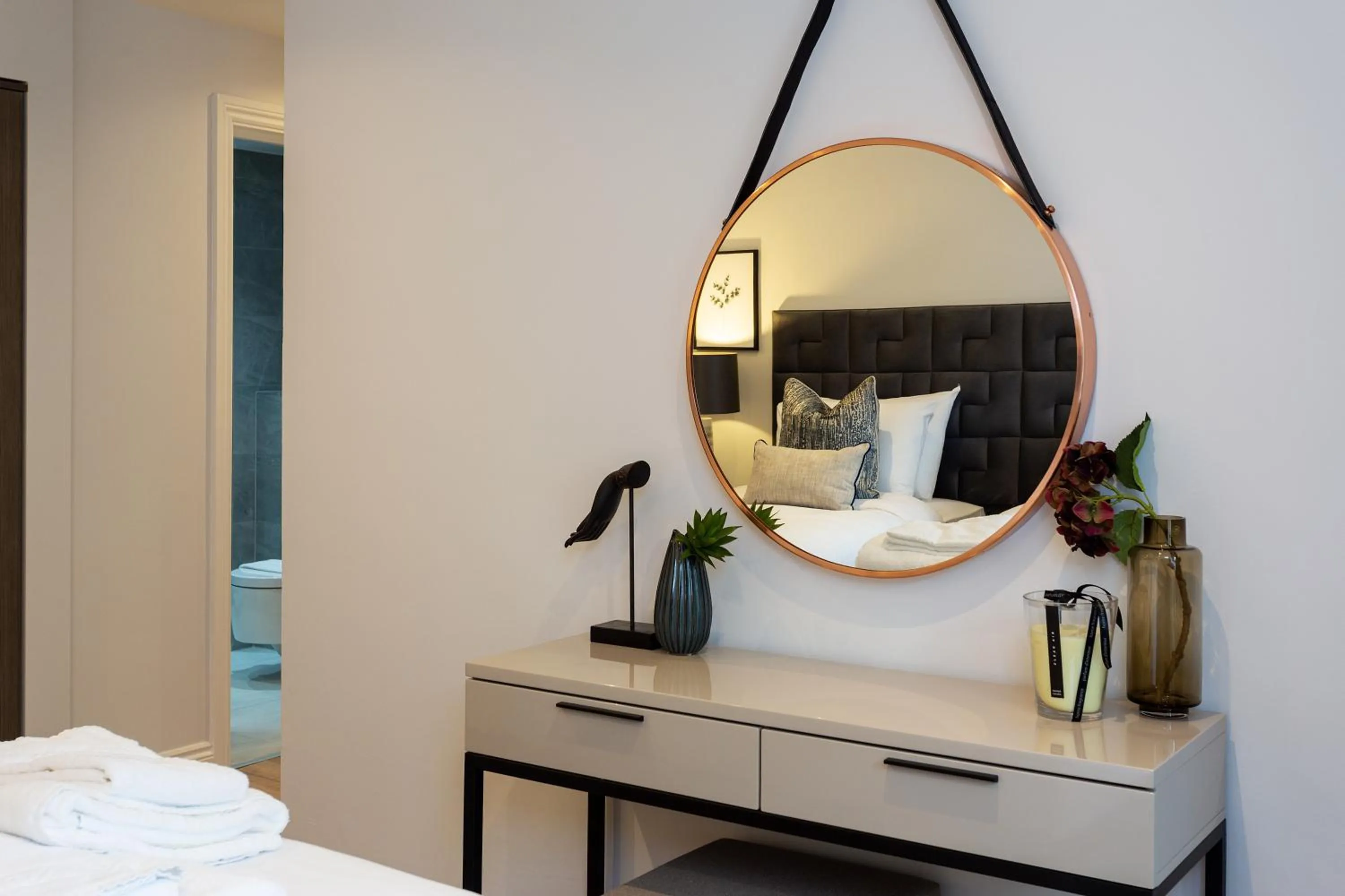 Bedroom in The Carlyle by Nestor