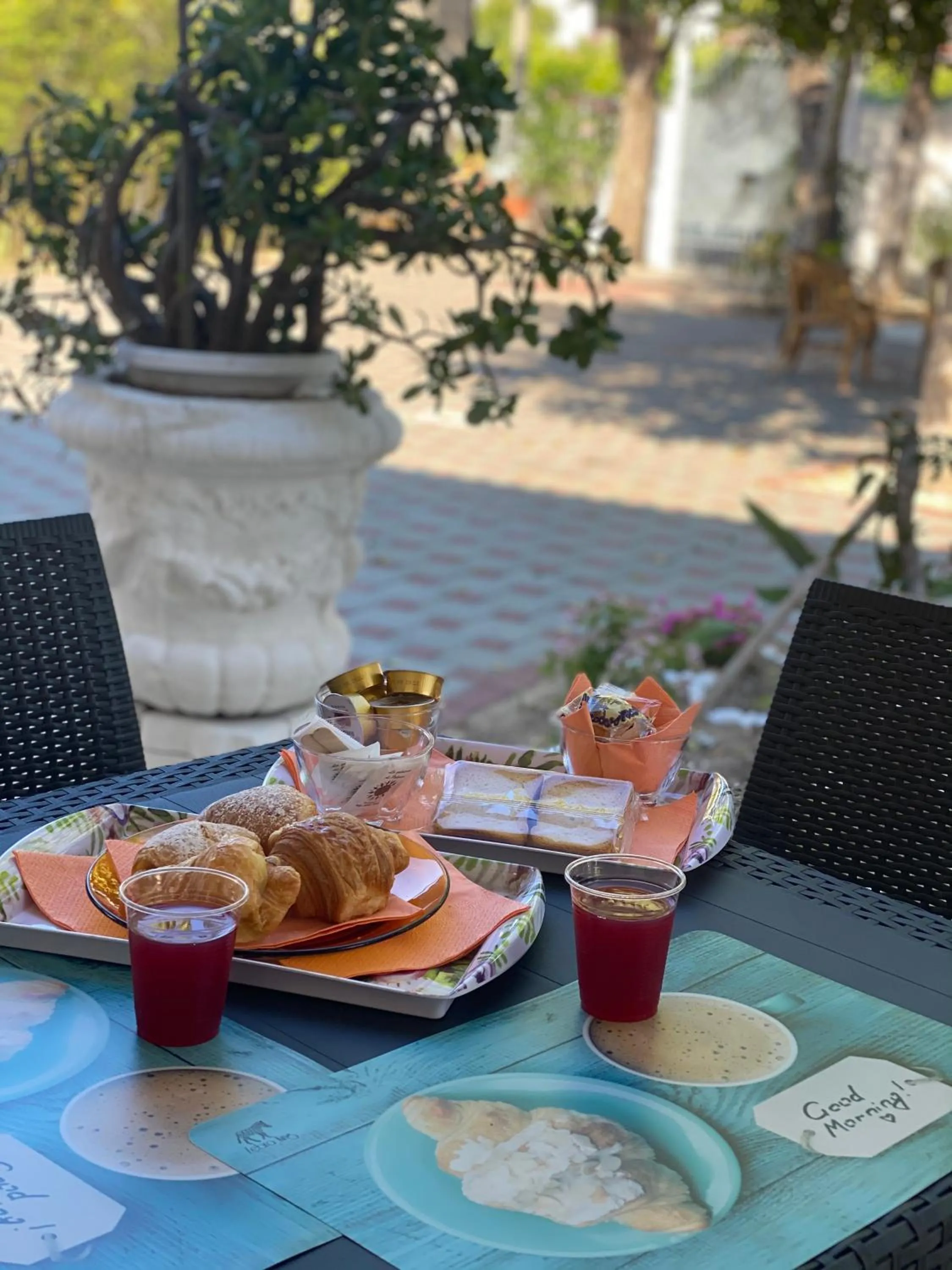 Breakfast in B&B Villa Grazia