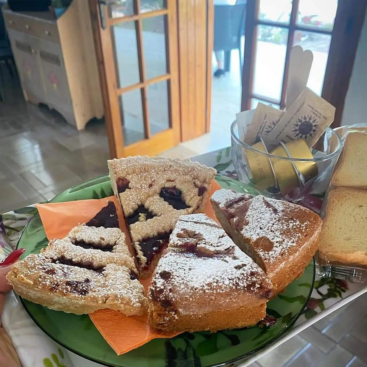 Breakfast in B&B Villa Grazia