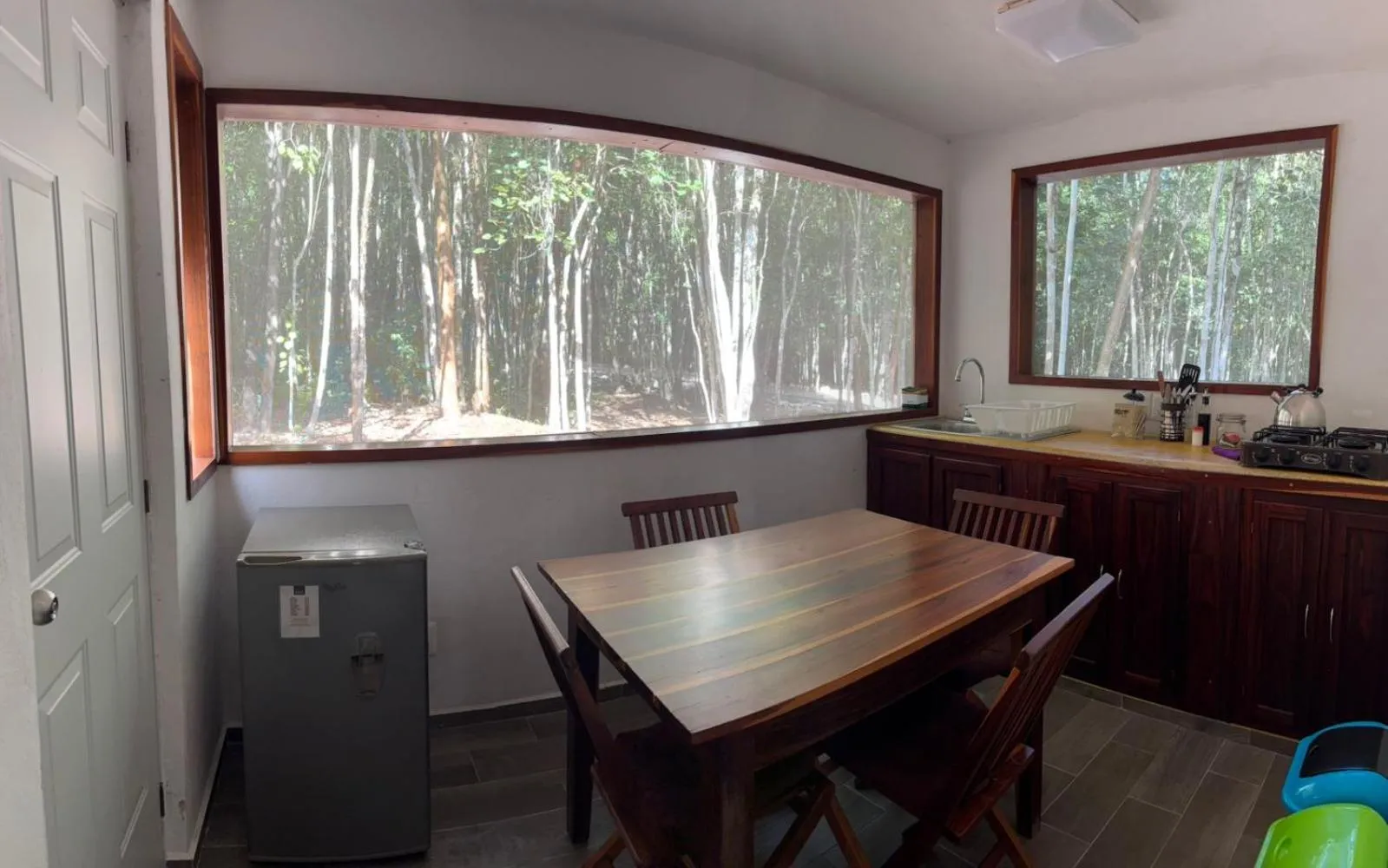 Kitchen or kitchenette in Casa Kaan Calakmul