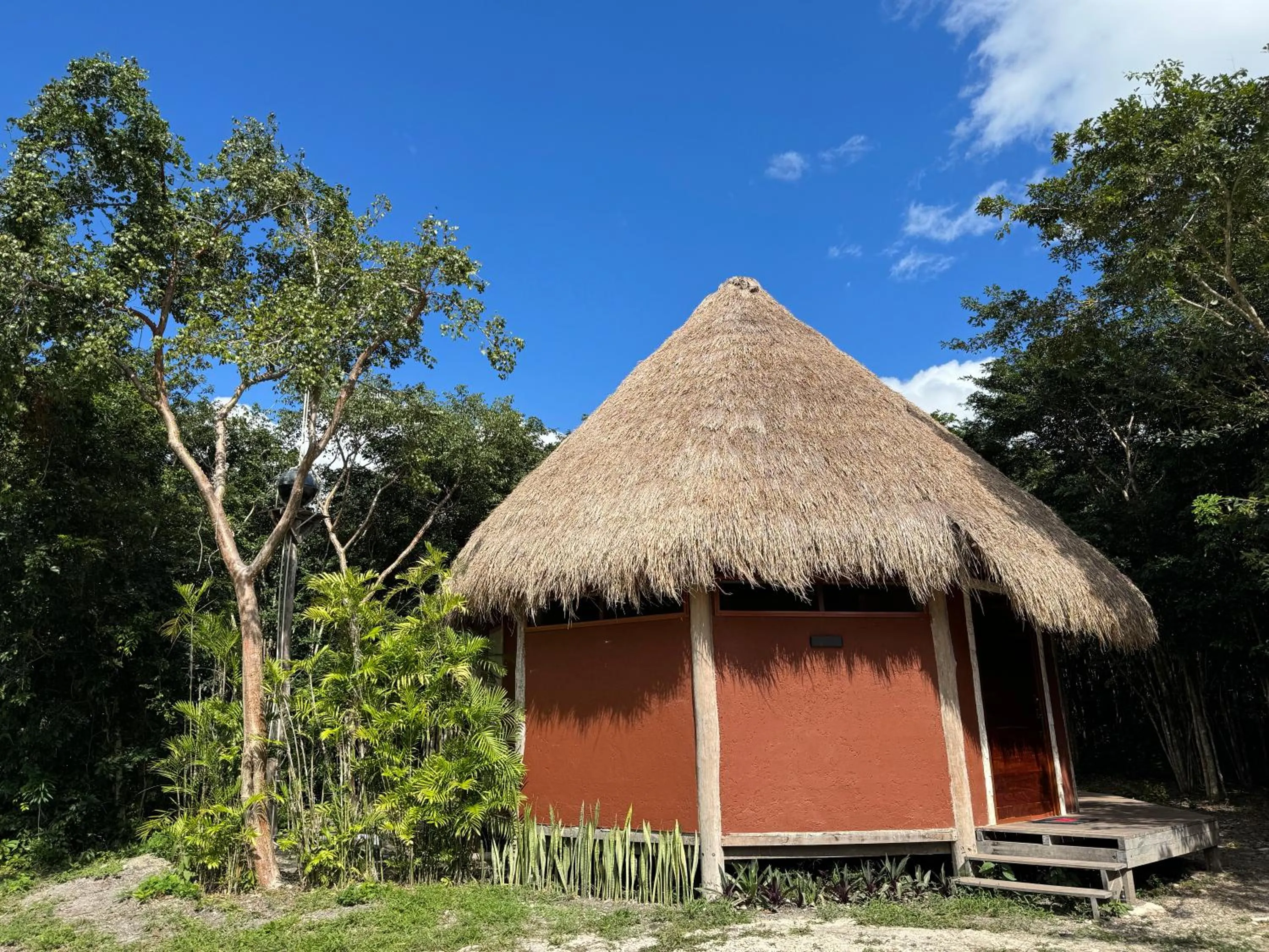 Natural landscape in Casa Kaan Calakmul