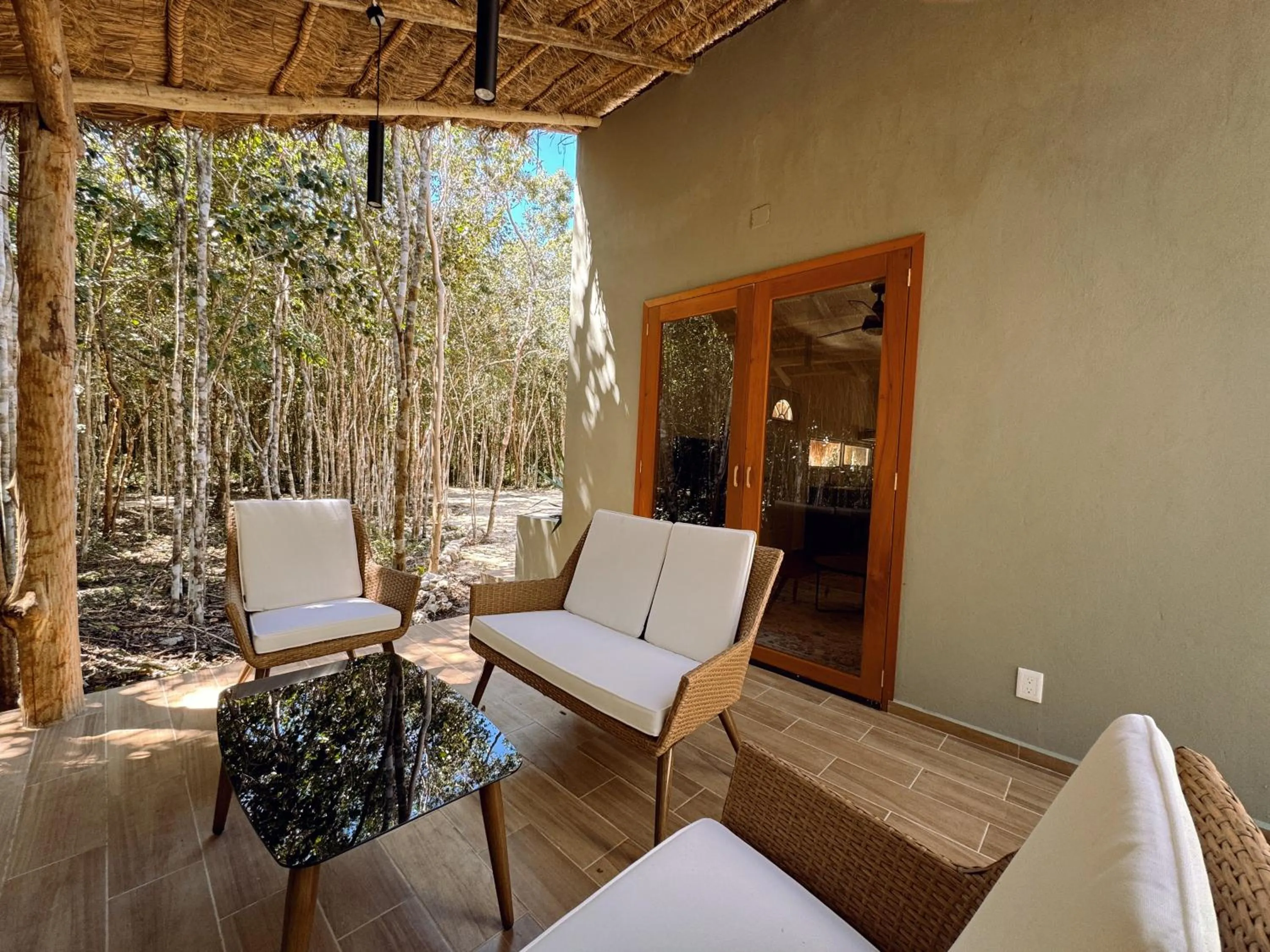 Patio in Casa Kaan Calakmul