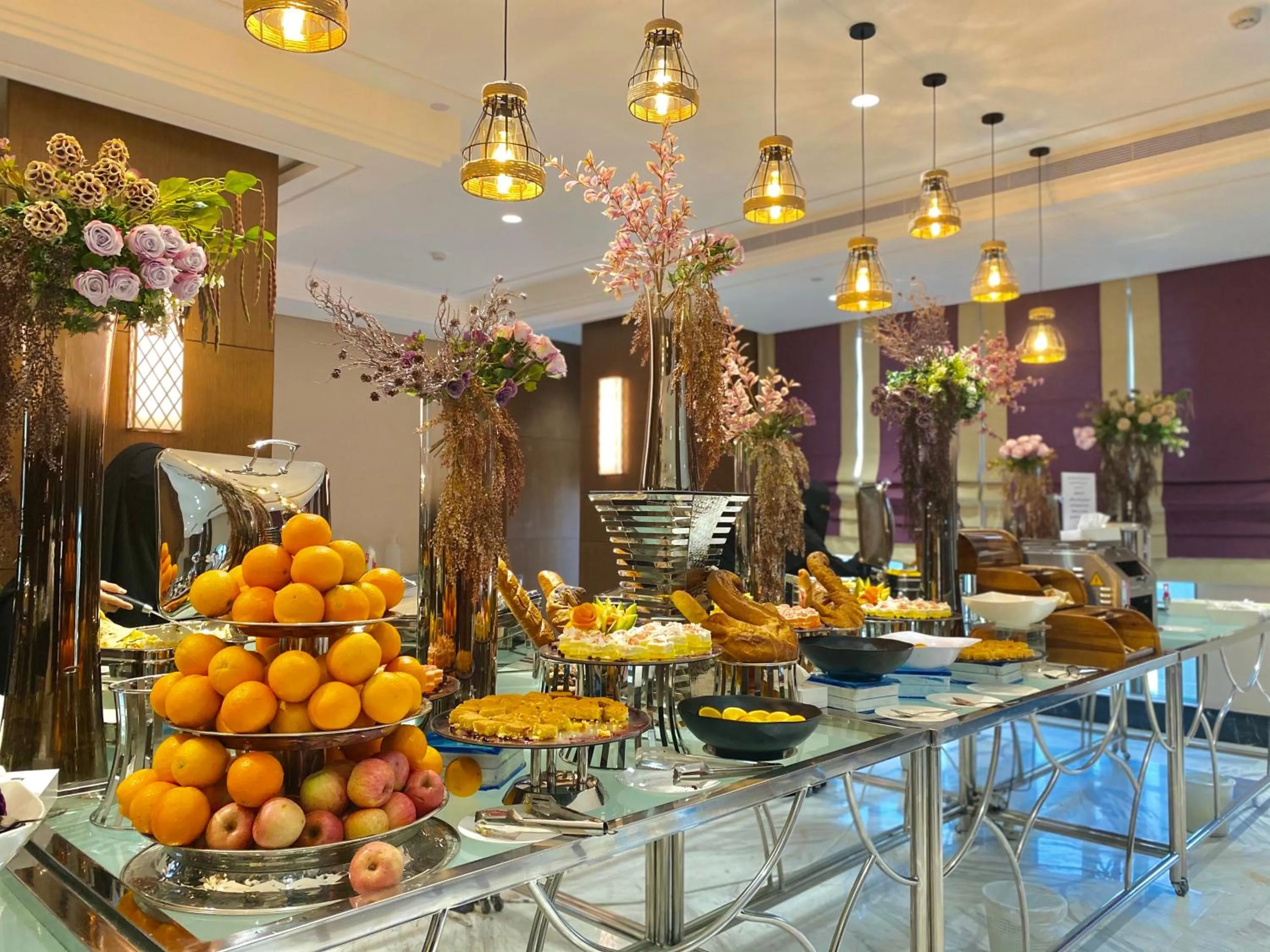 Food in Violet Al Shisha Hotel