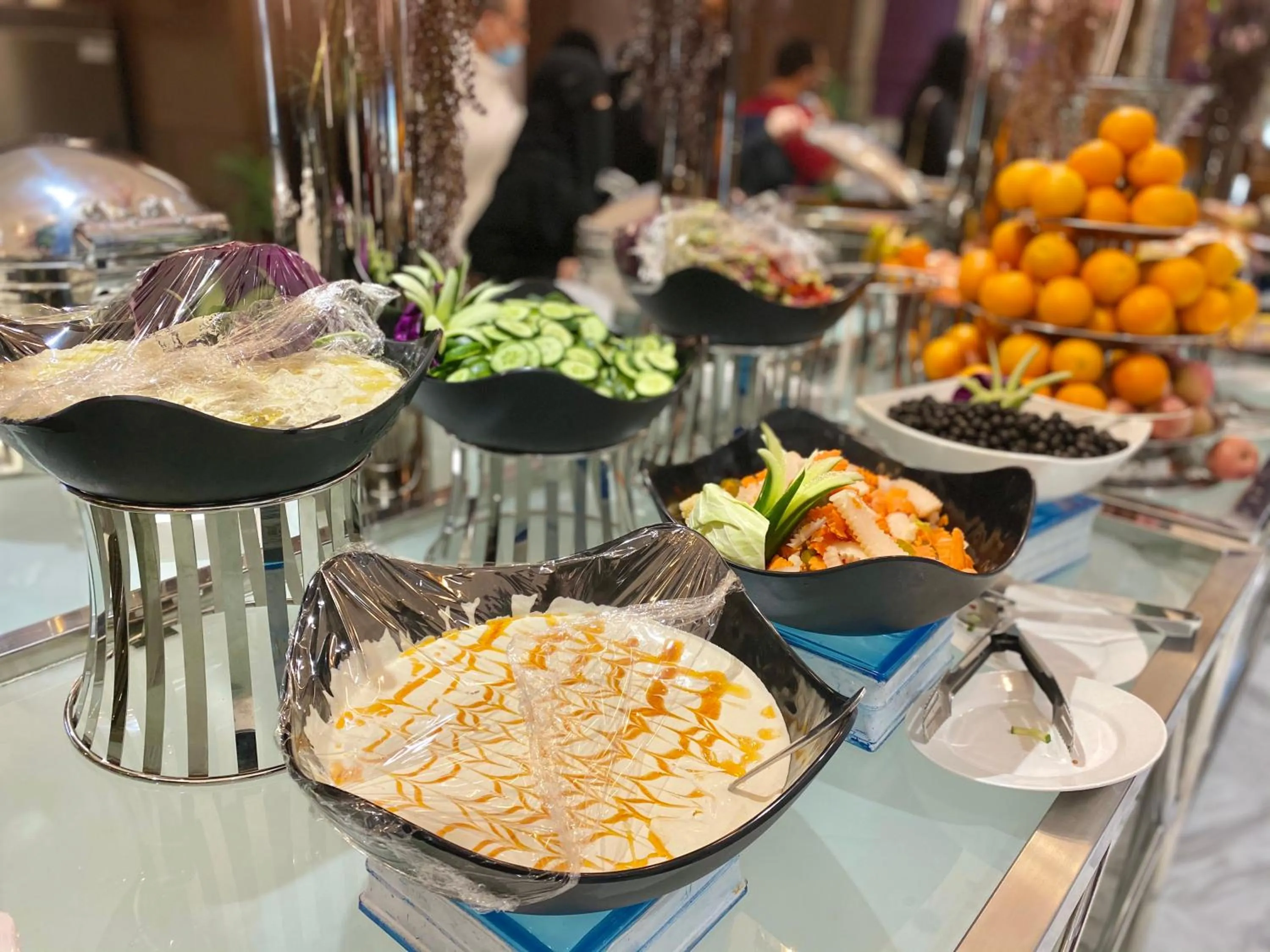 Food in Violet Al Shisha Hotel