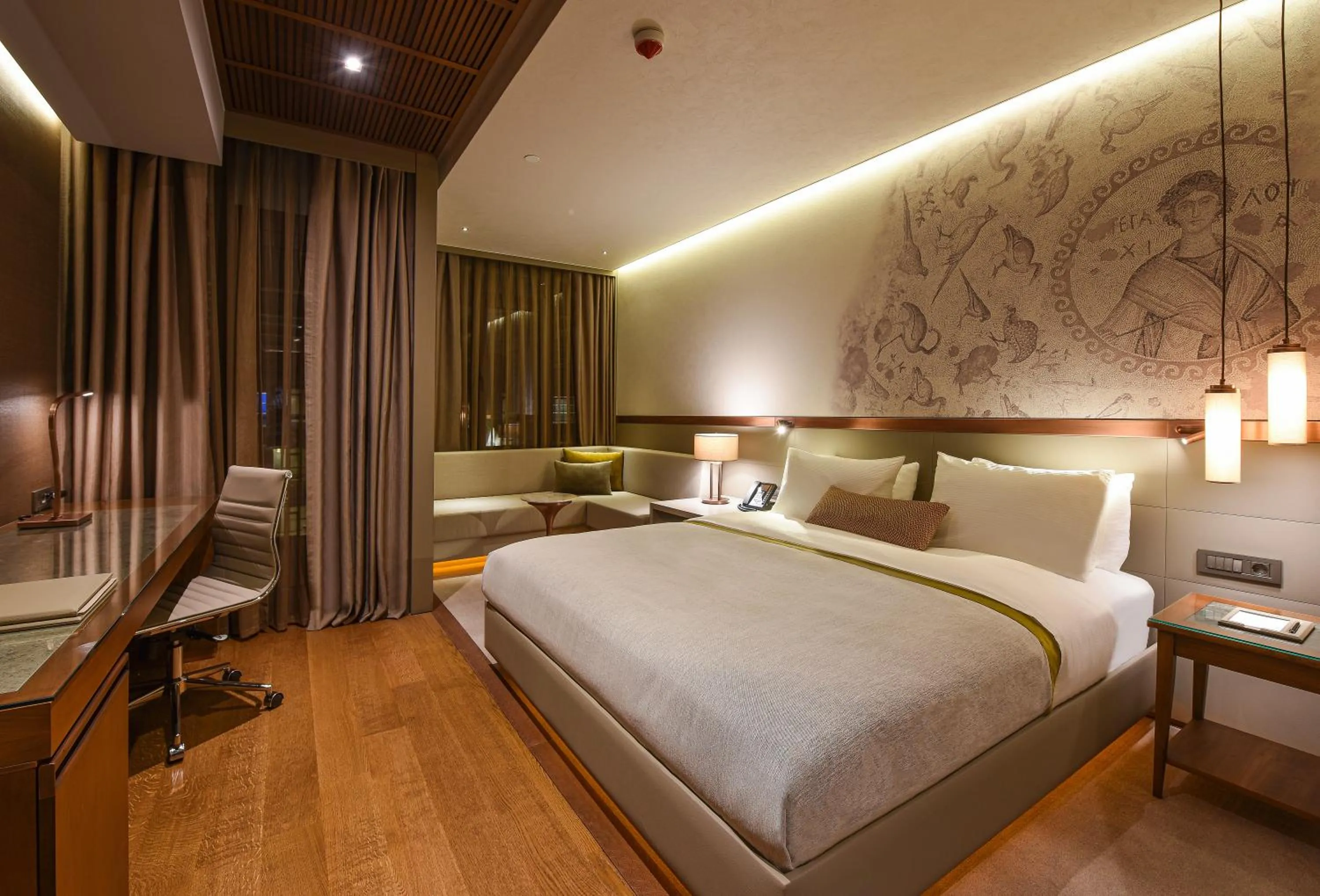 Bed in The Museum Hotel Antakya