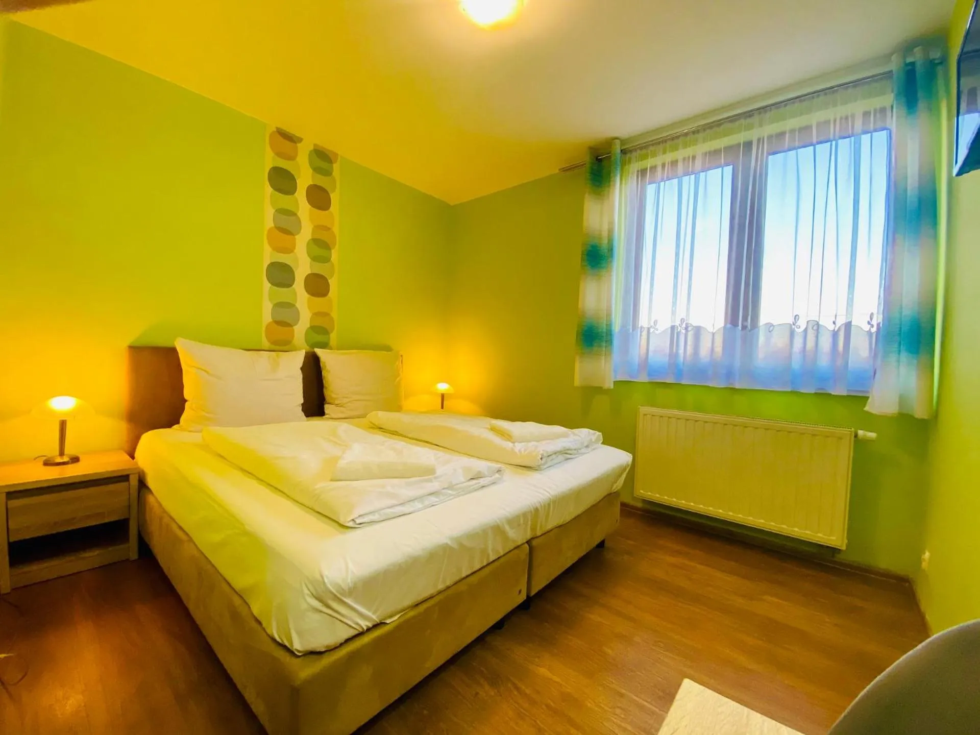 Bed in Zajazd Chata Staropolska