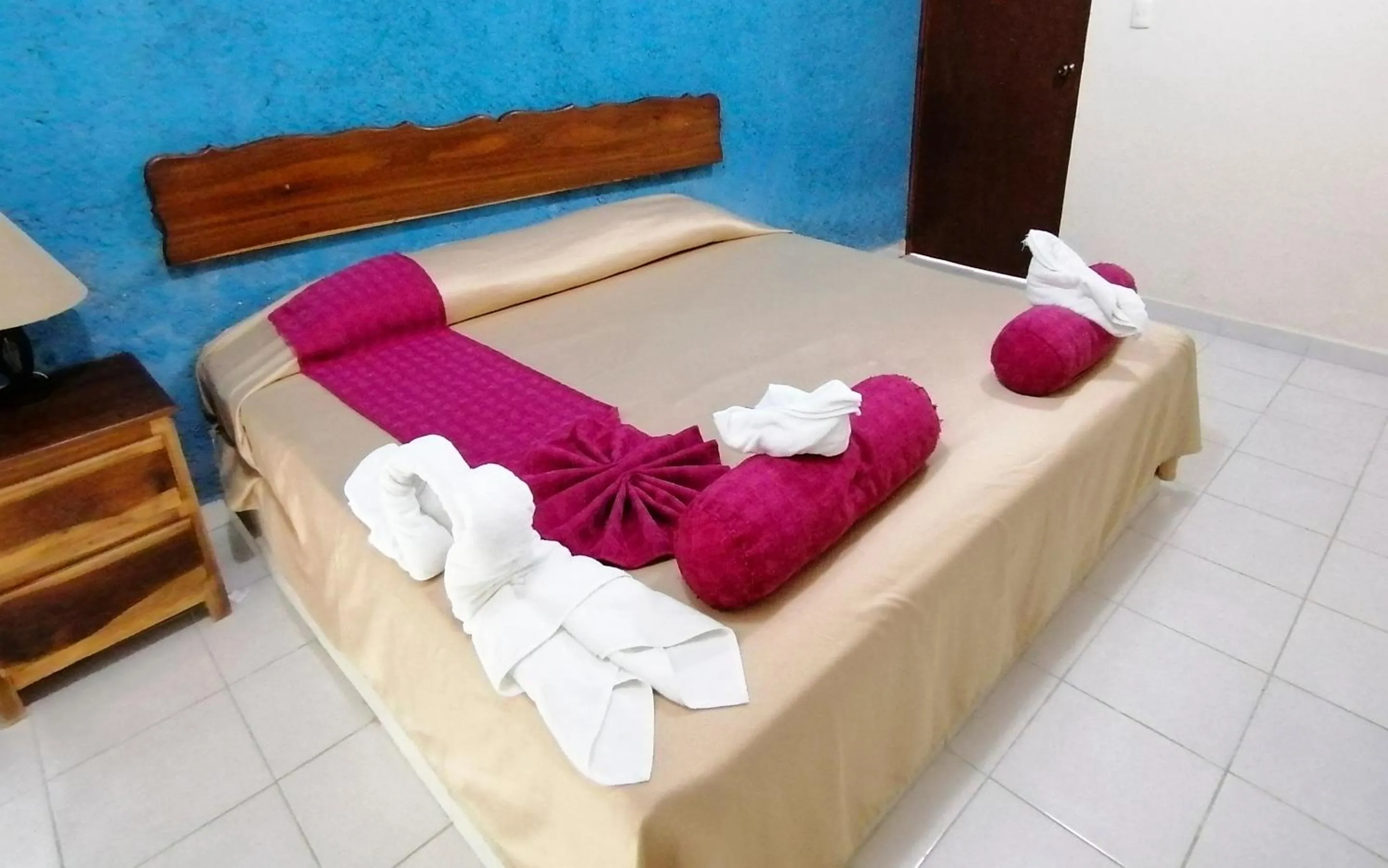 Bed in Paraíso Seyba Hotel