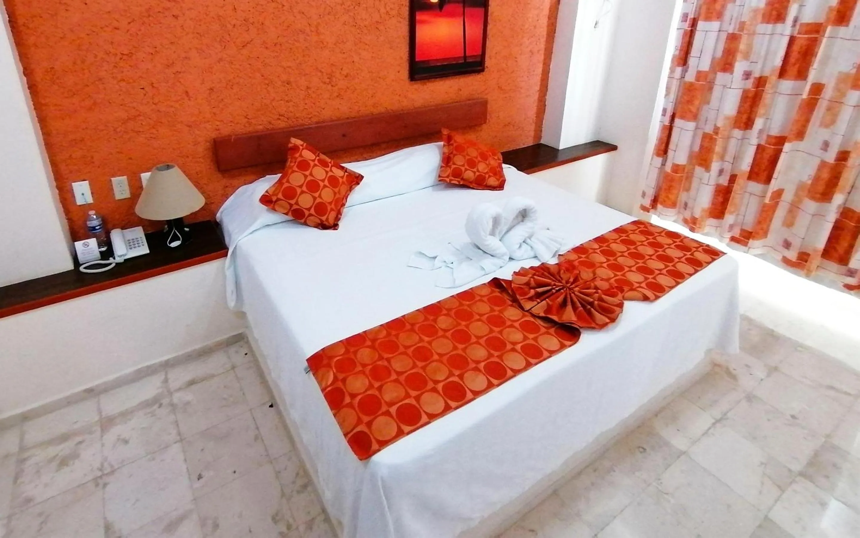 Bed in Paraíso Seyba Hotel