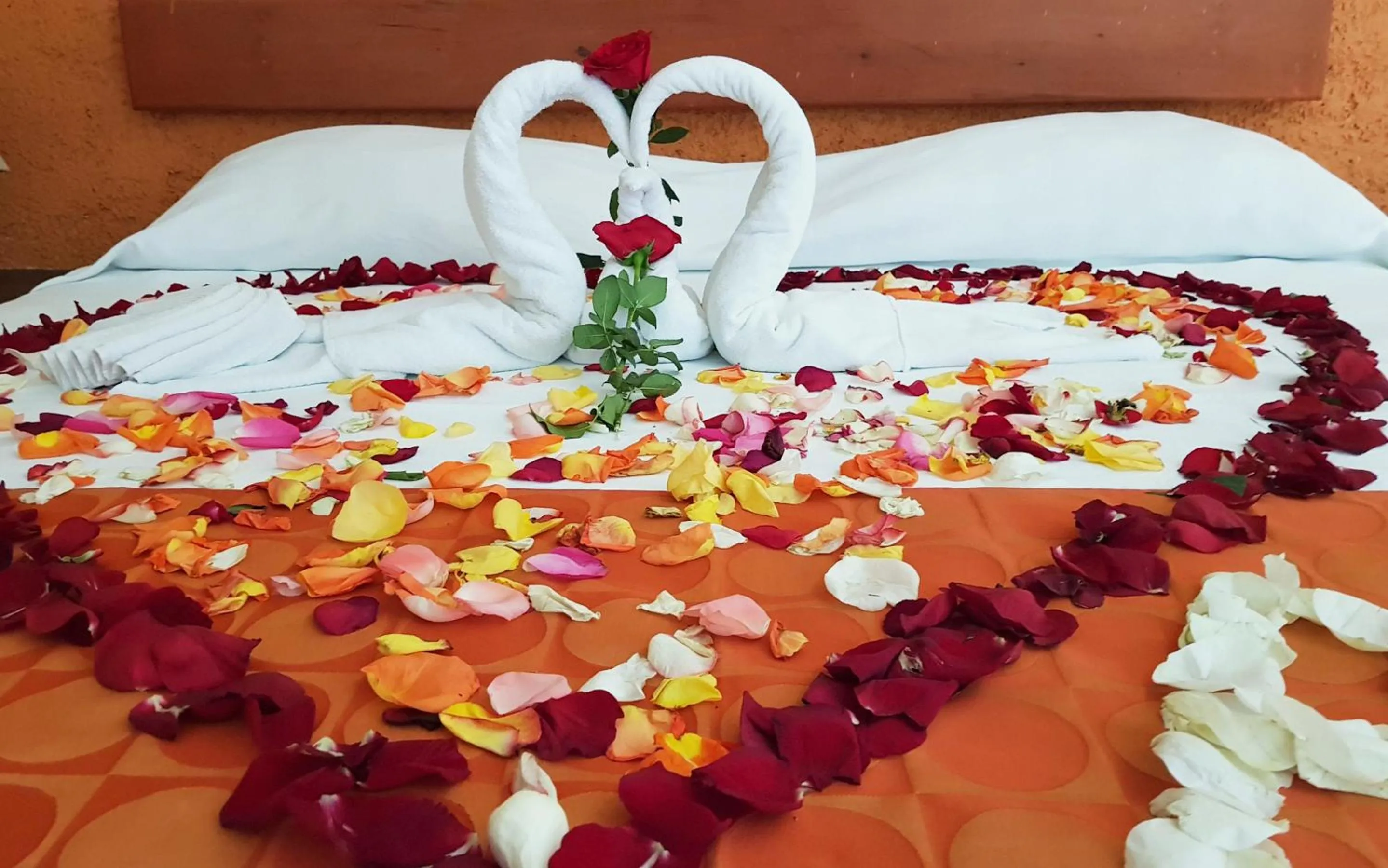 Bed in Paraíso Seyba Hotel