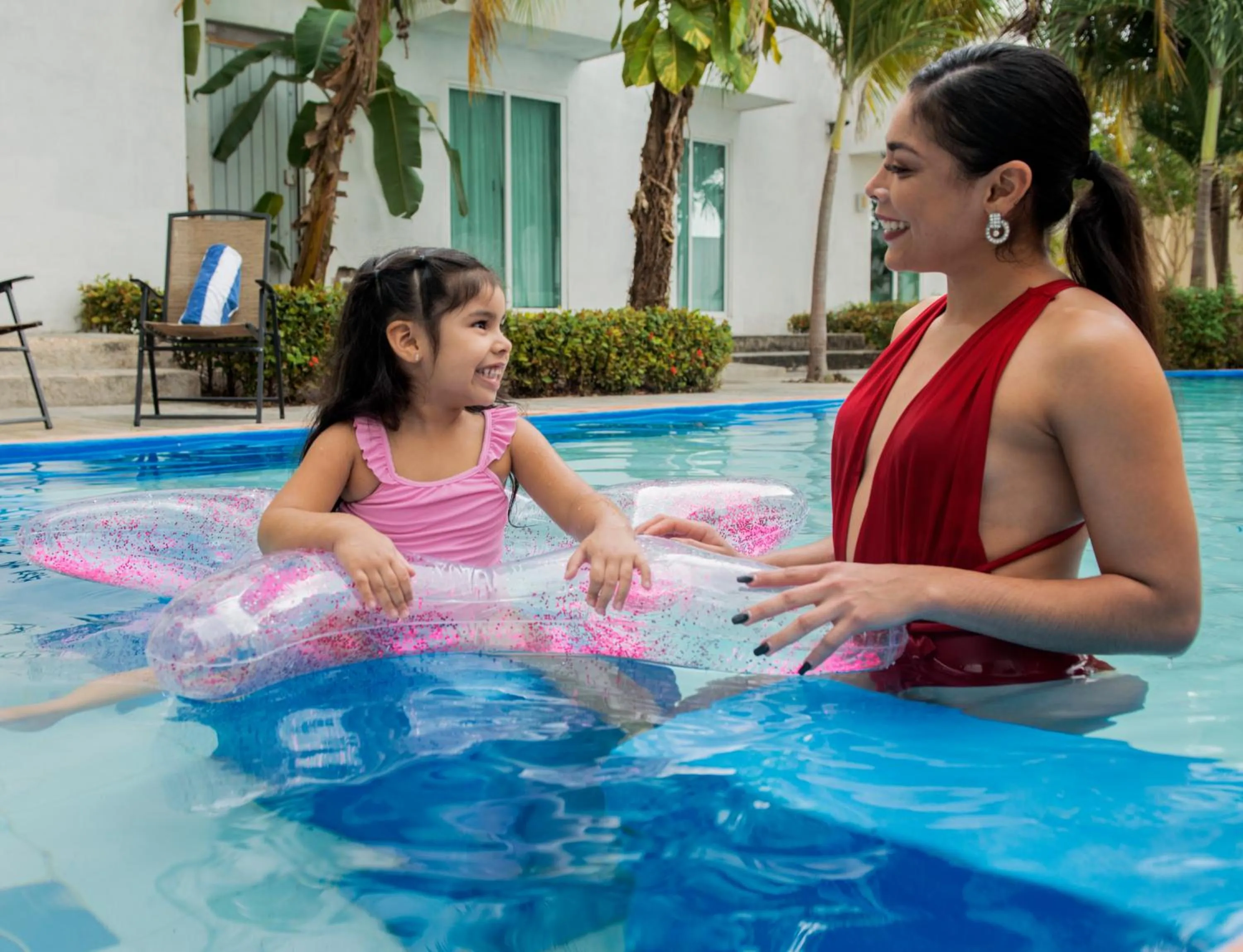 Swimming pool in Paraíso Seyba Hotel