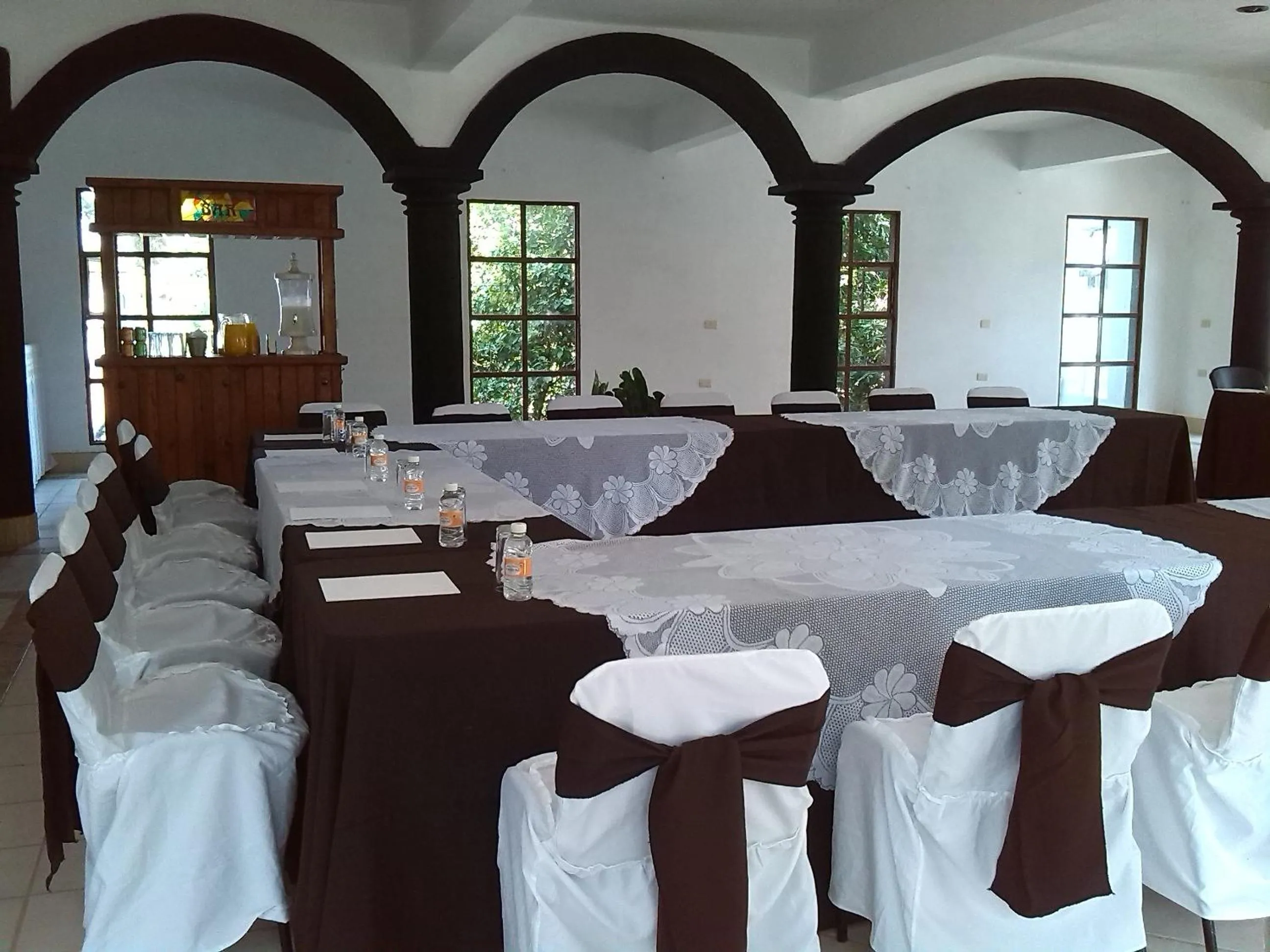 Dining area in Hotel Hacienda Xico Inn