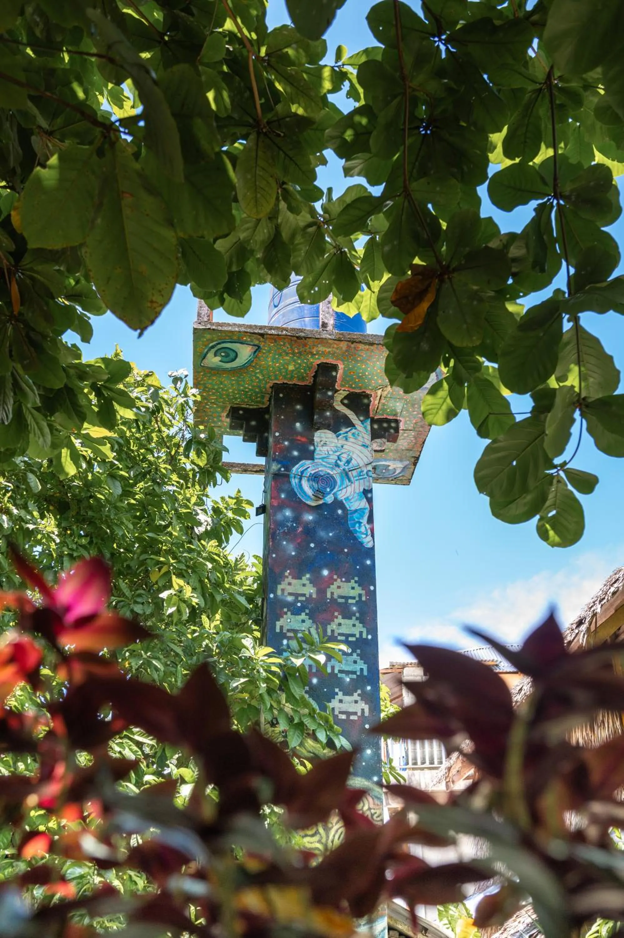 Garden view in Soffta Surf Ranch