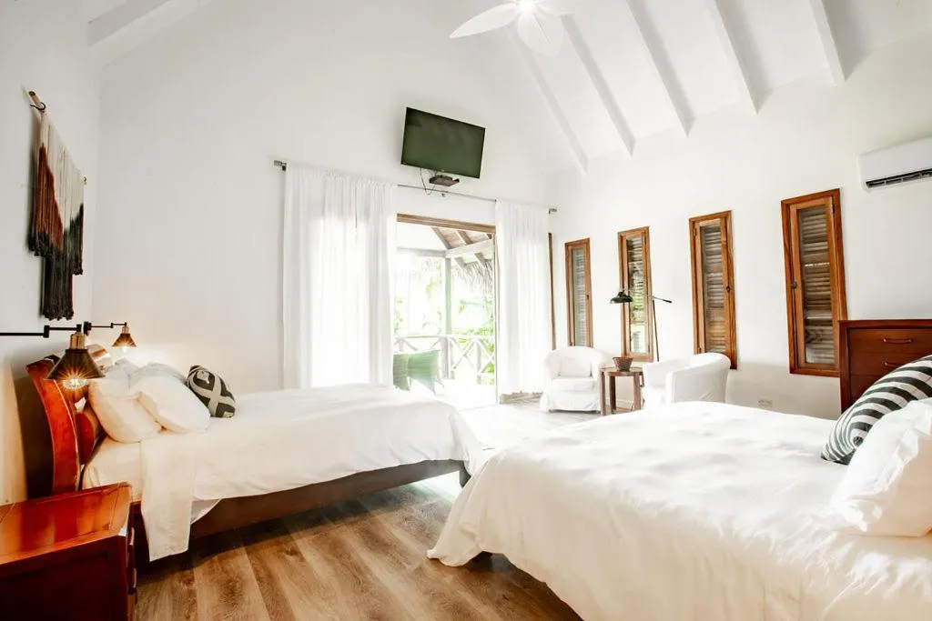 Bed in Playa Venao Hotel Resort