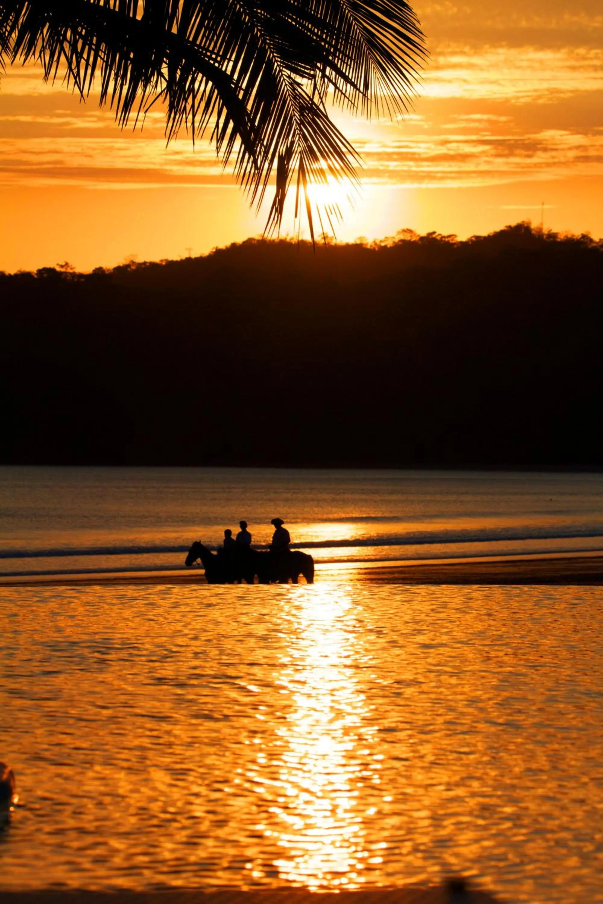 Sunset in Playa Venao Hotel Resort