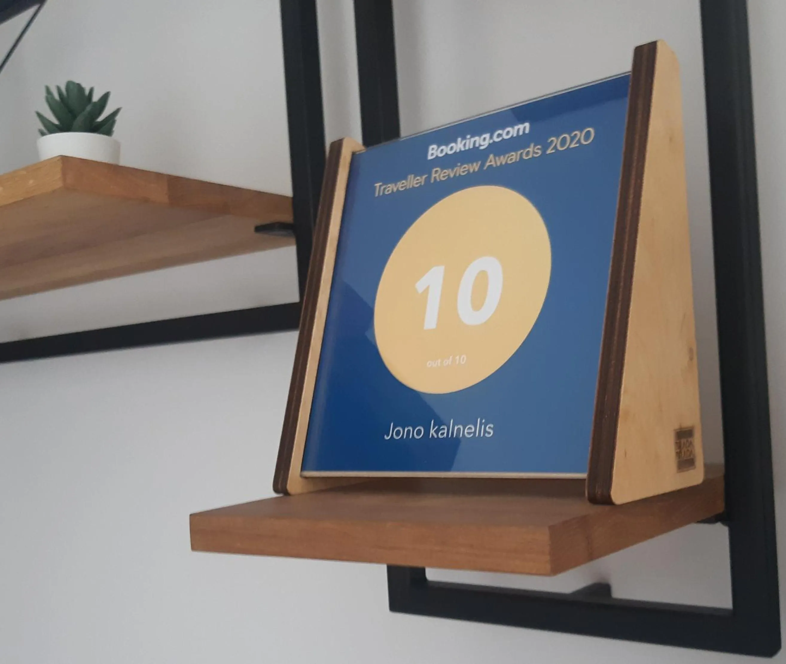 Certificate/Award in Jono kalnelis Apartments