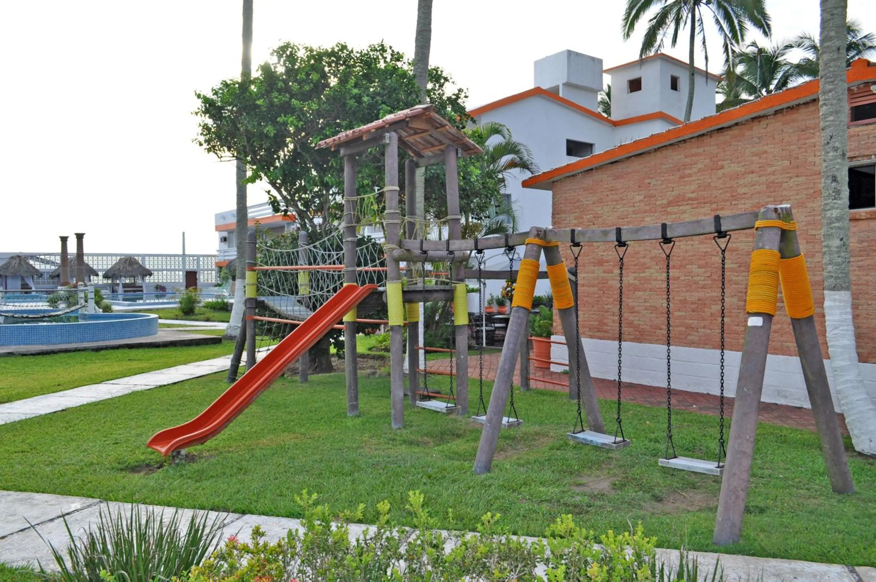 Children play ground in Canadian Resort Veracruz