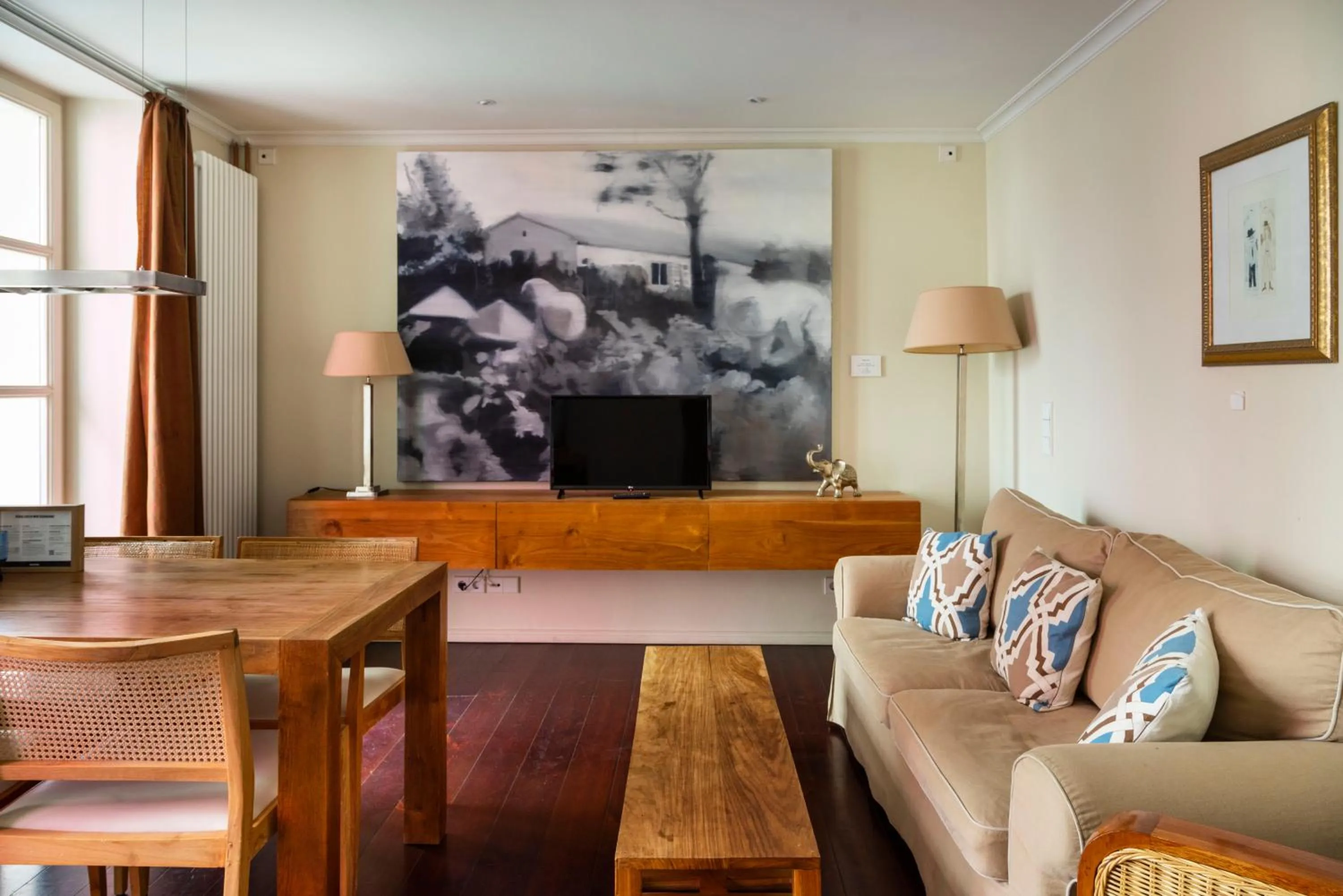 Living room in Numa Berlin Belfort