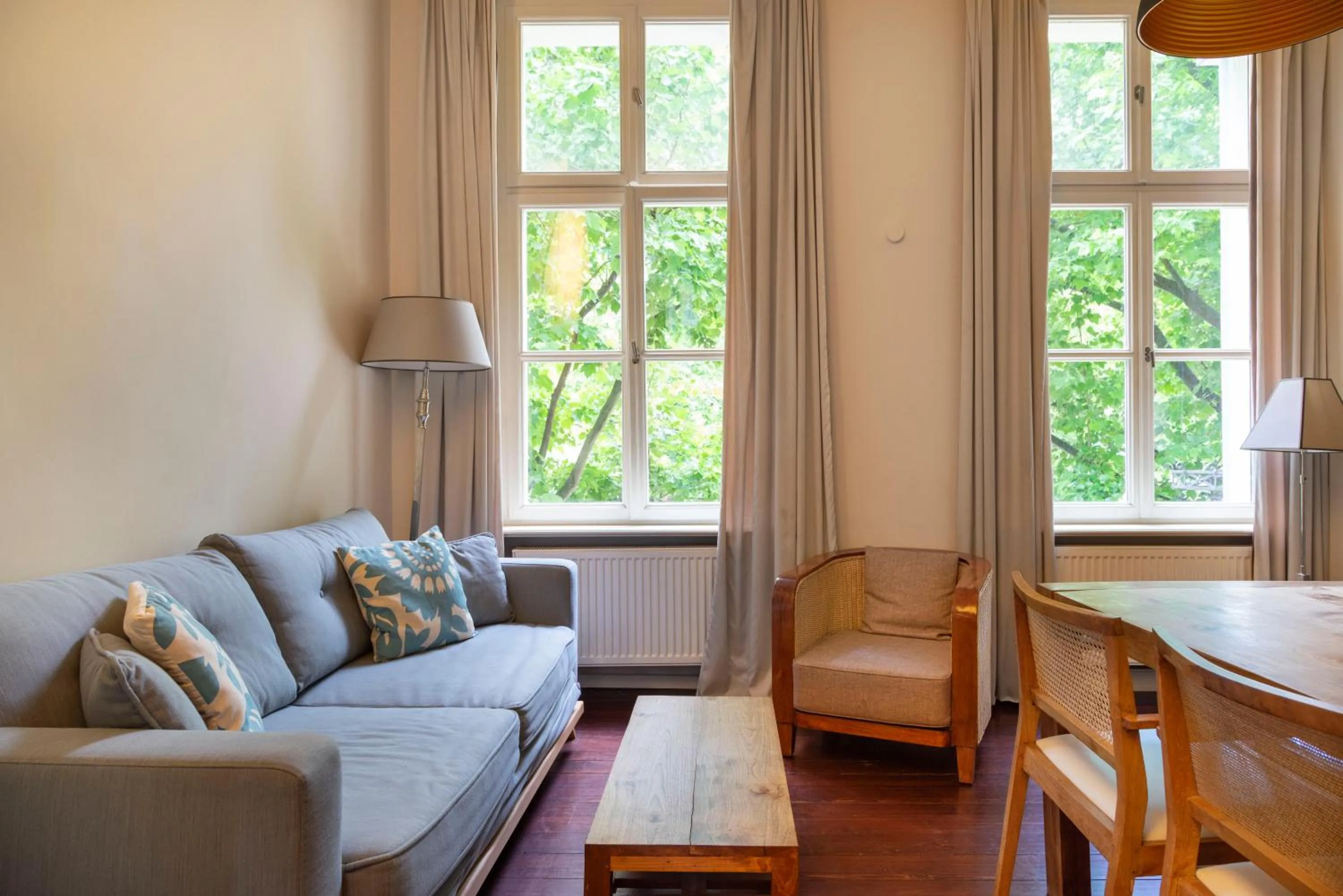 Living room in Numa Berlin Belfort