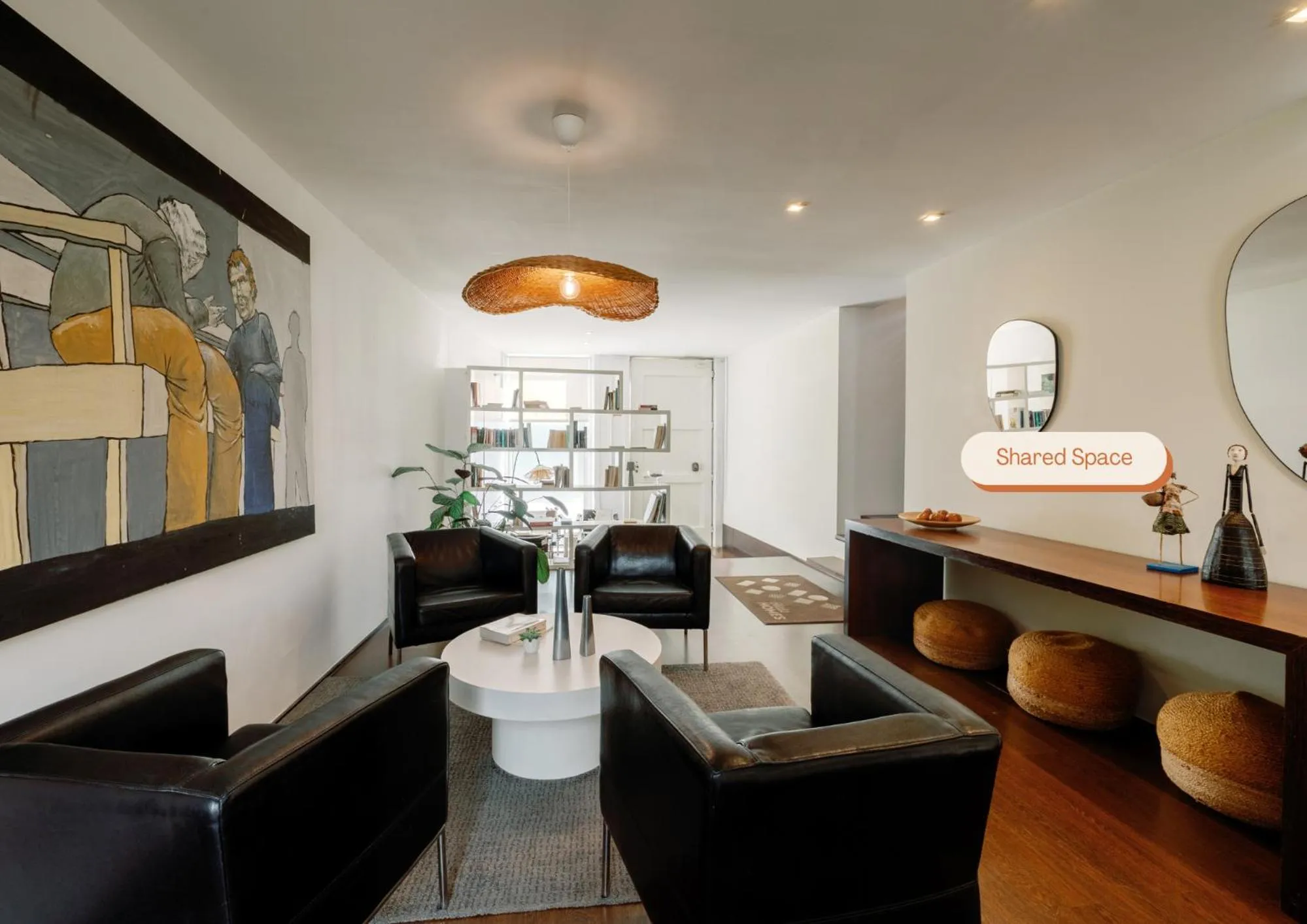 Communal lounge/ TV room in Fine Arts Studios by Olala Homes