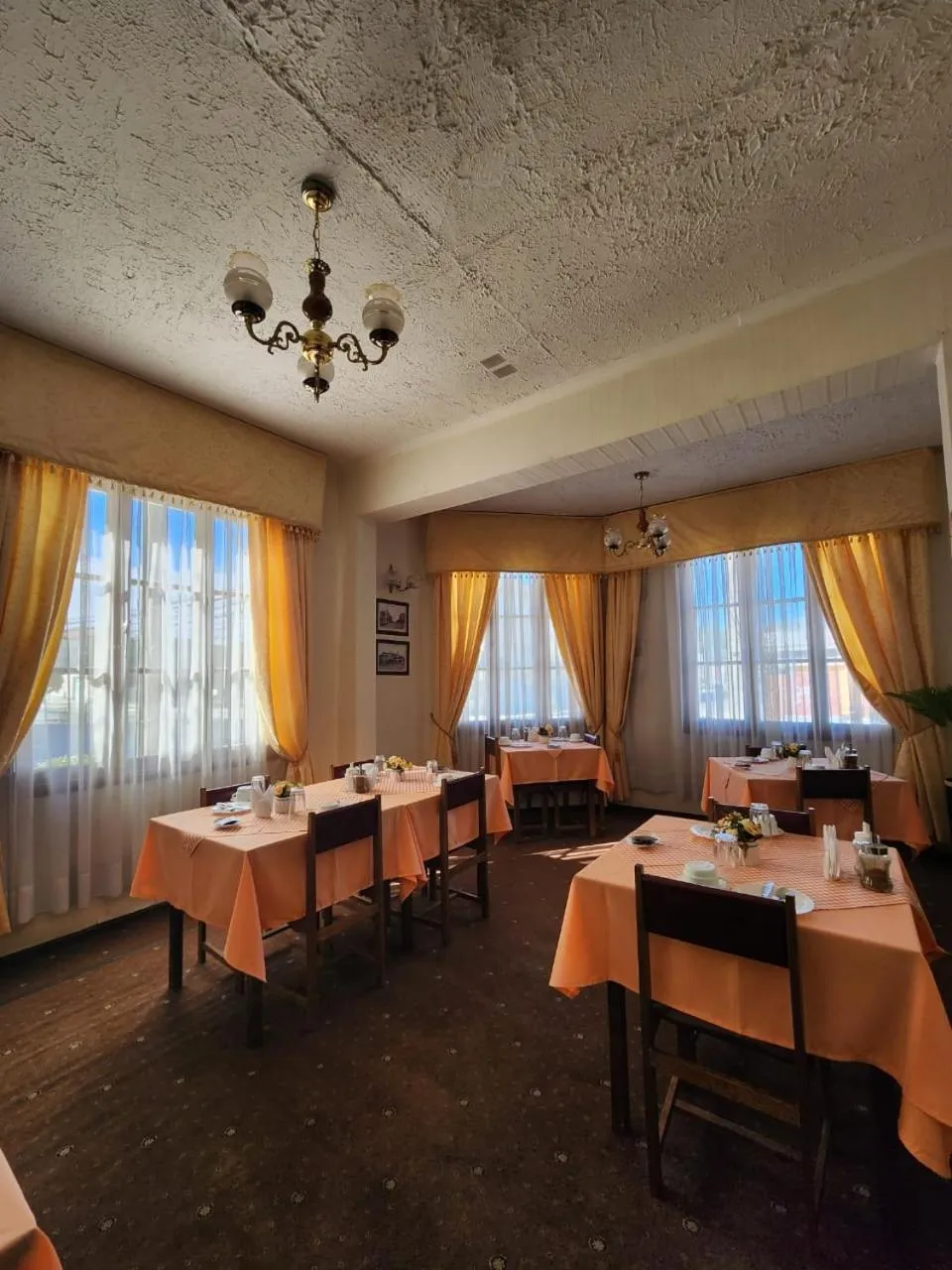 Dining area in Hotel Mercurio