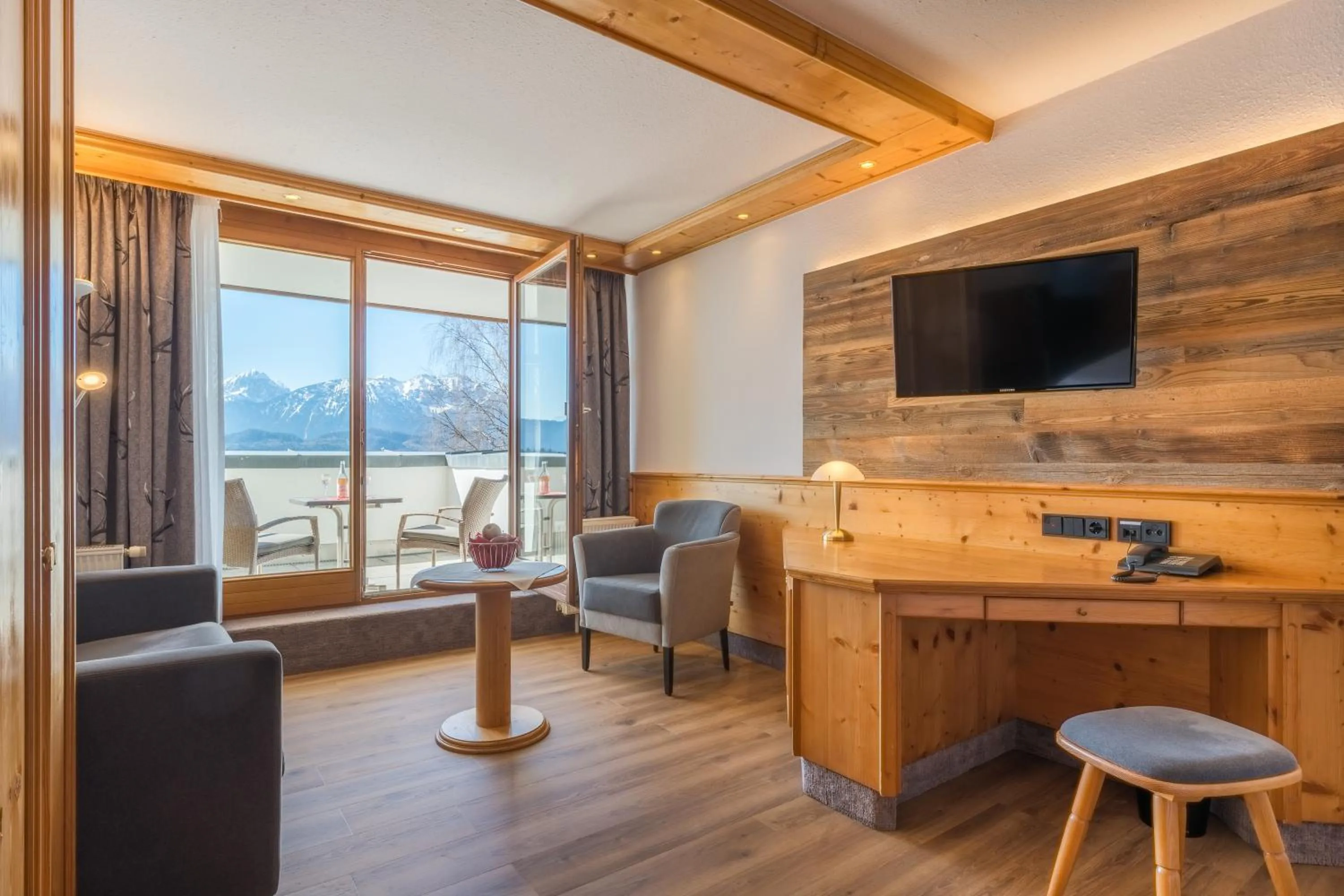 Living room in Residenz Hopfensee