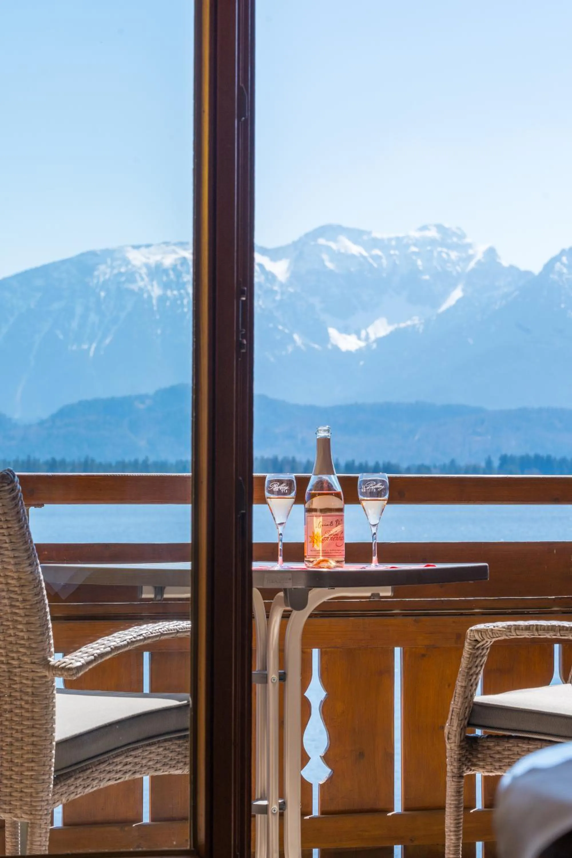 Mountain view in Residenz Hopfensee