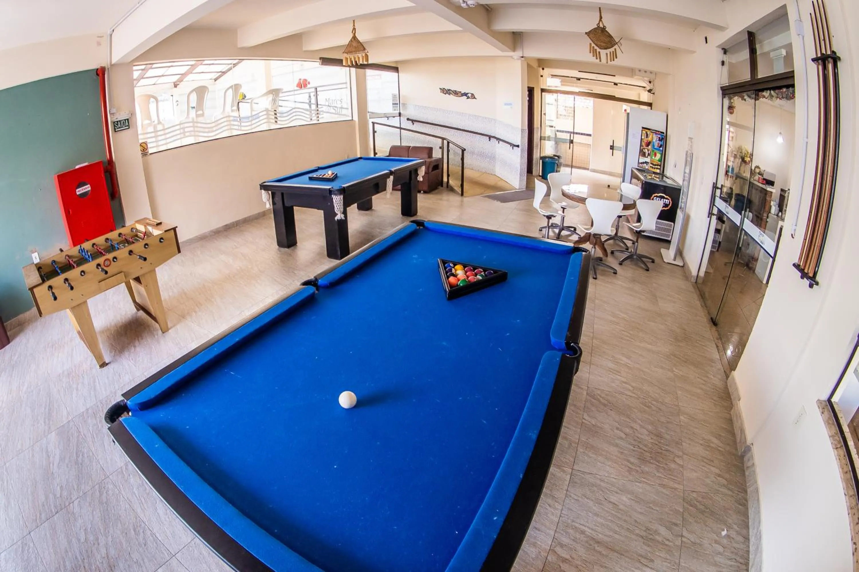 Billiard in Hotel Mares do Sul