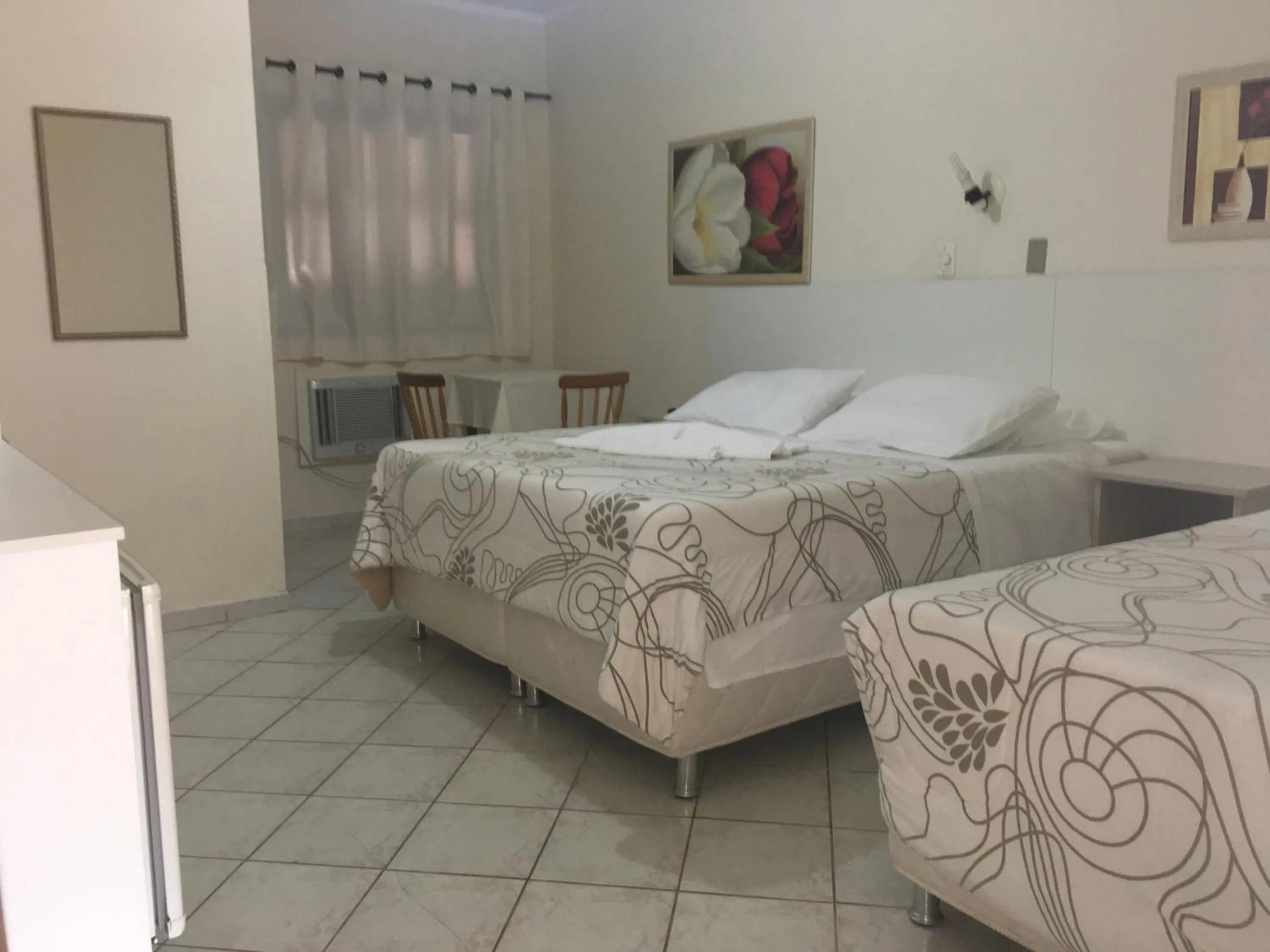 Bed in Hotel Mares do Sul