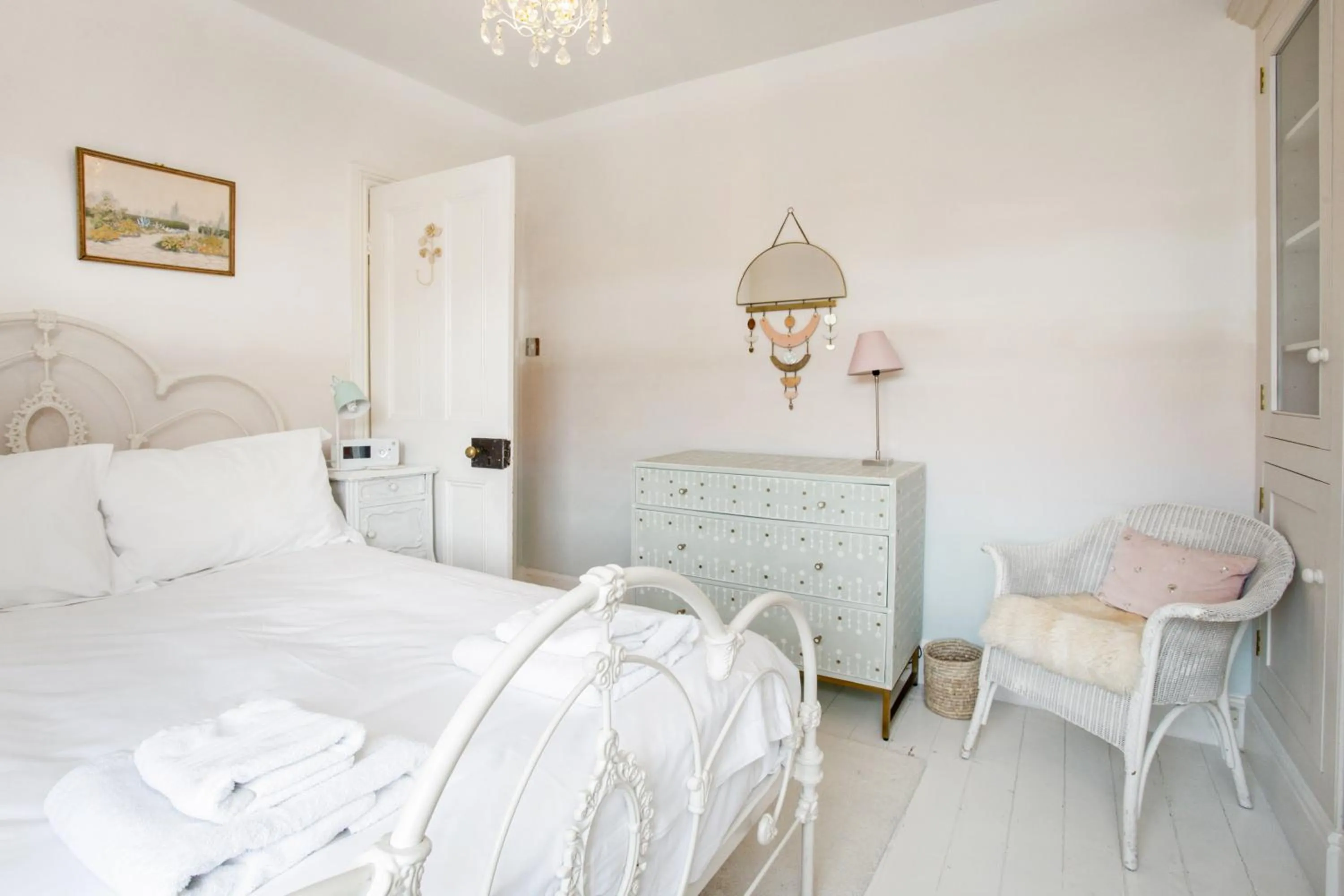 Bed in Designer's Town House