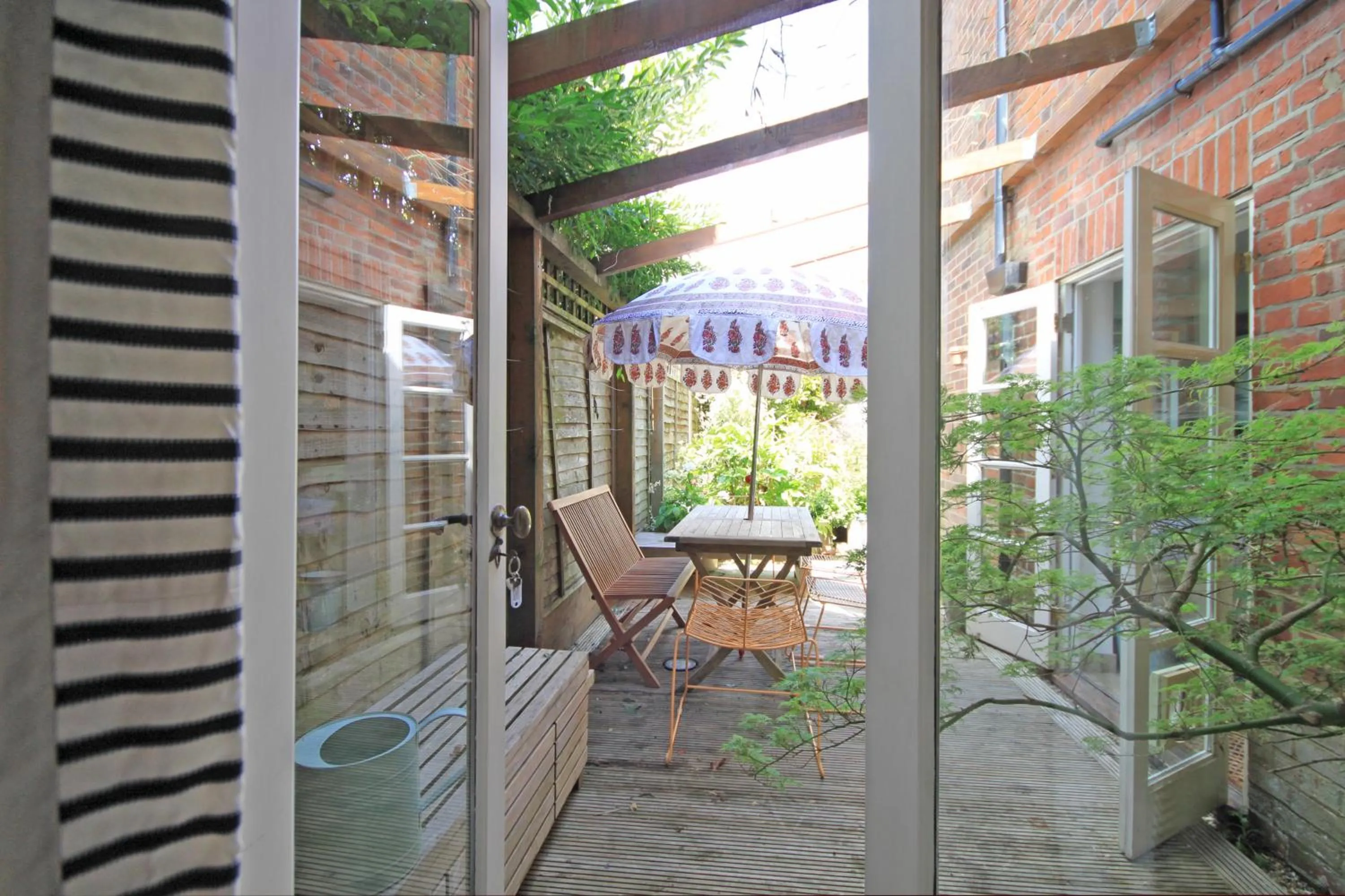Patio in Designer's Town House