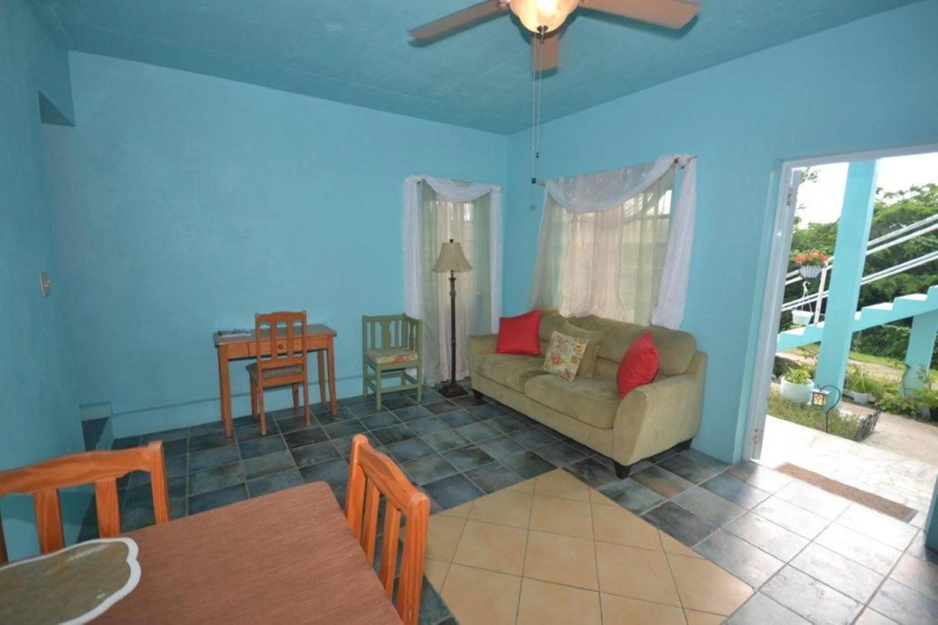 Living room in Lamblion Holiday Apartment