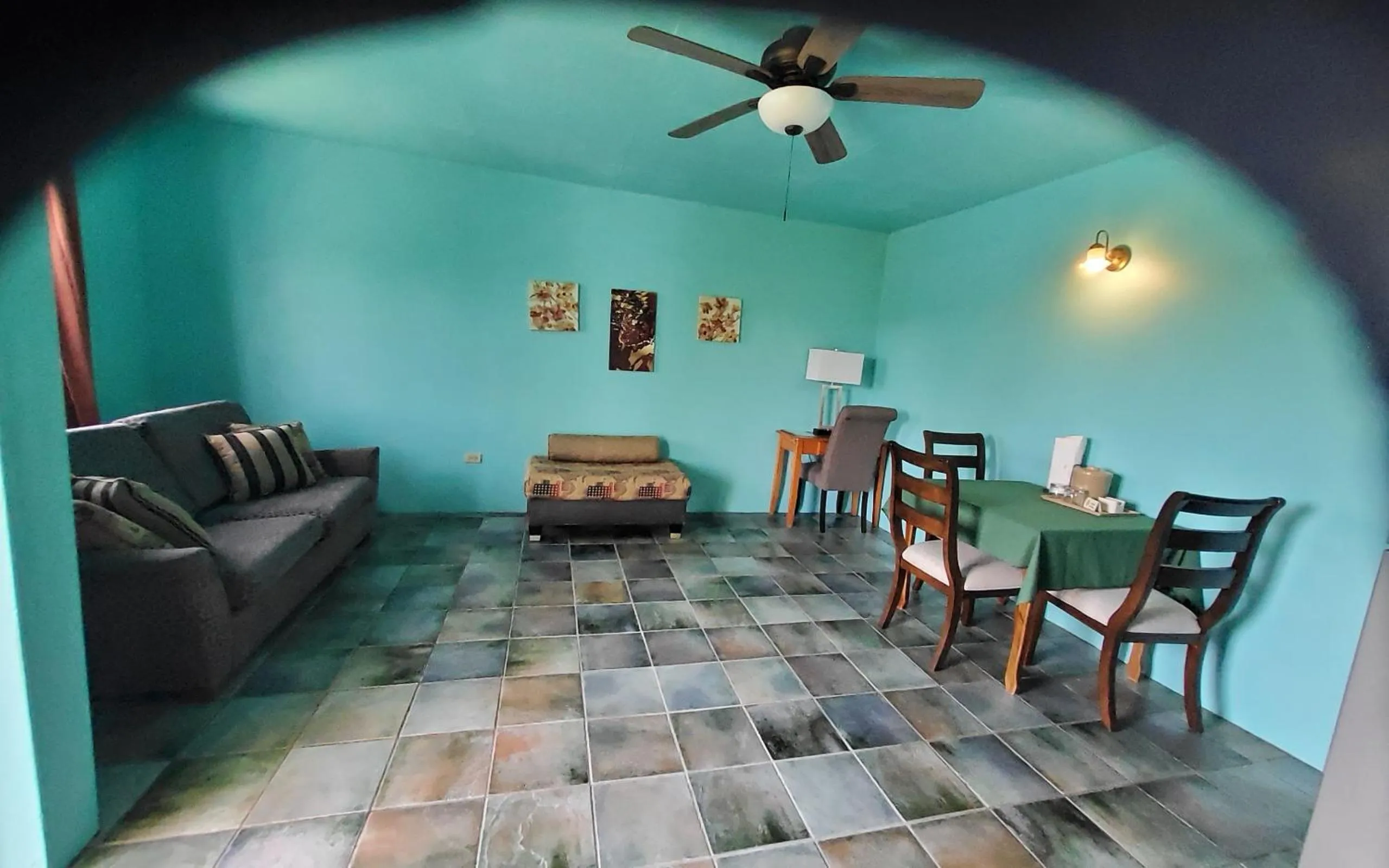 Living room in Lamblion Holiday Apartment