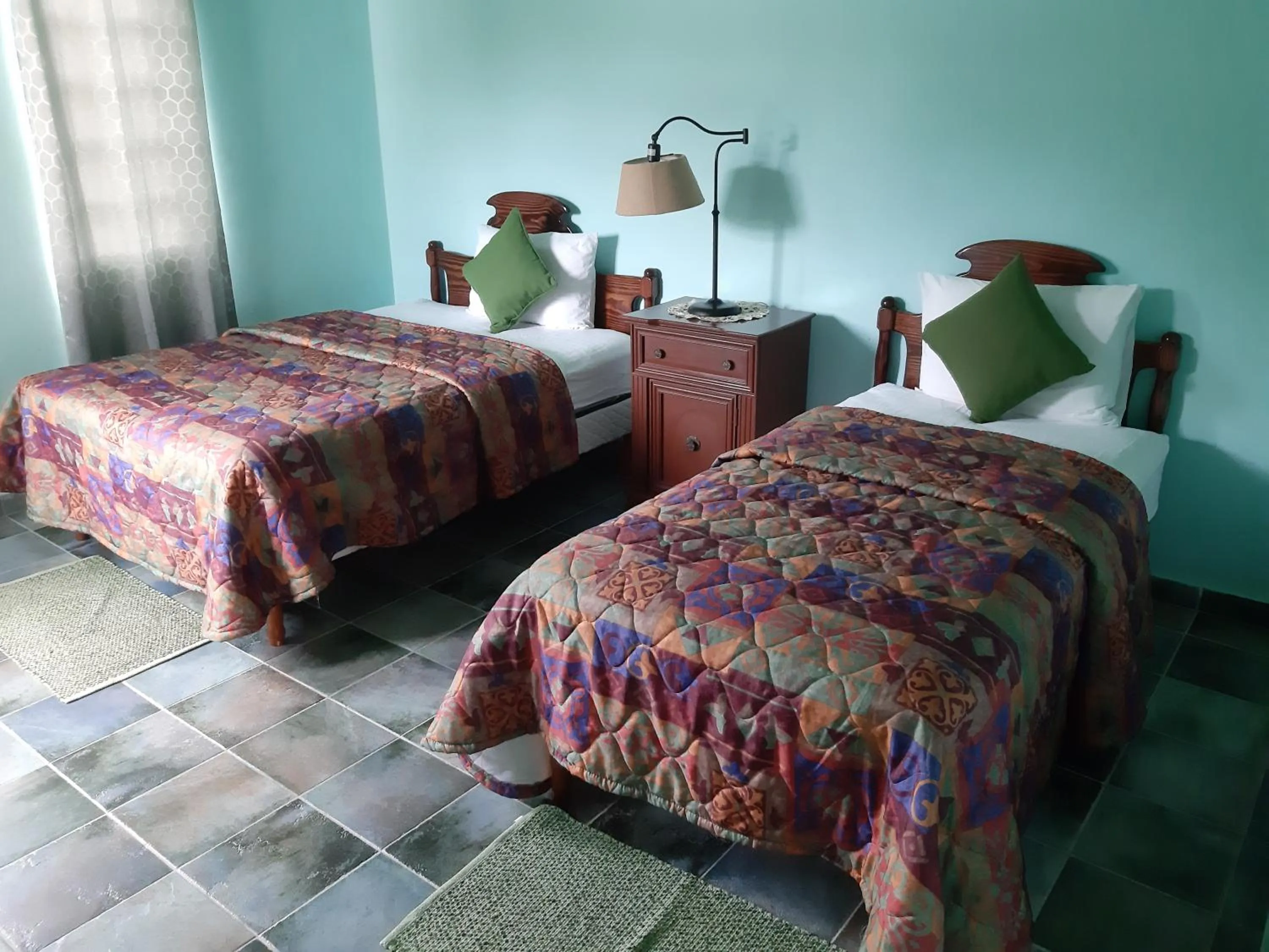 Bedroom, Bed in Lamblion Holiday Apartment